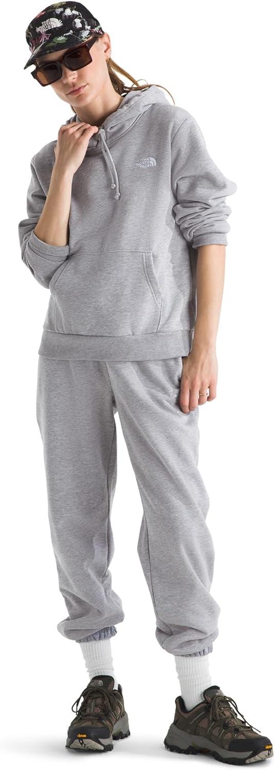 imageTHE NORTH FACE Womens Evolution Simple Dome Hoodie Performance Hood with Adjustable Drawcord Kangaroo Hand PocketTnf Pale Grey Heather