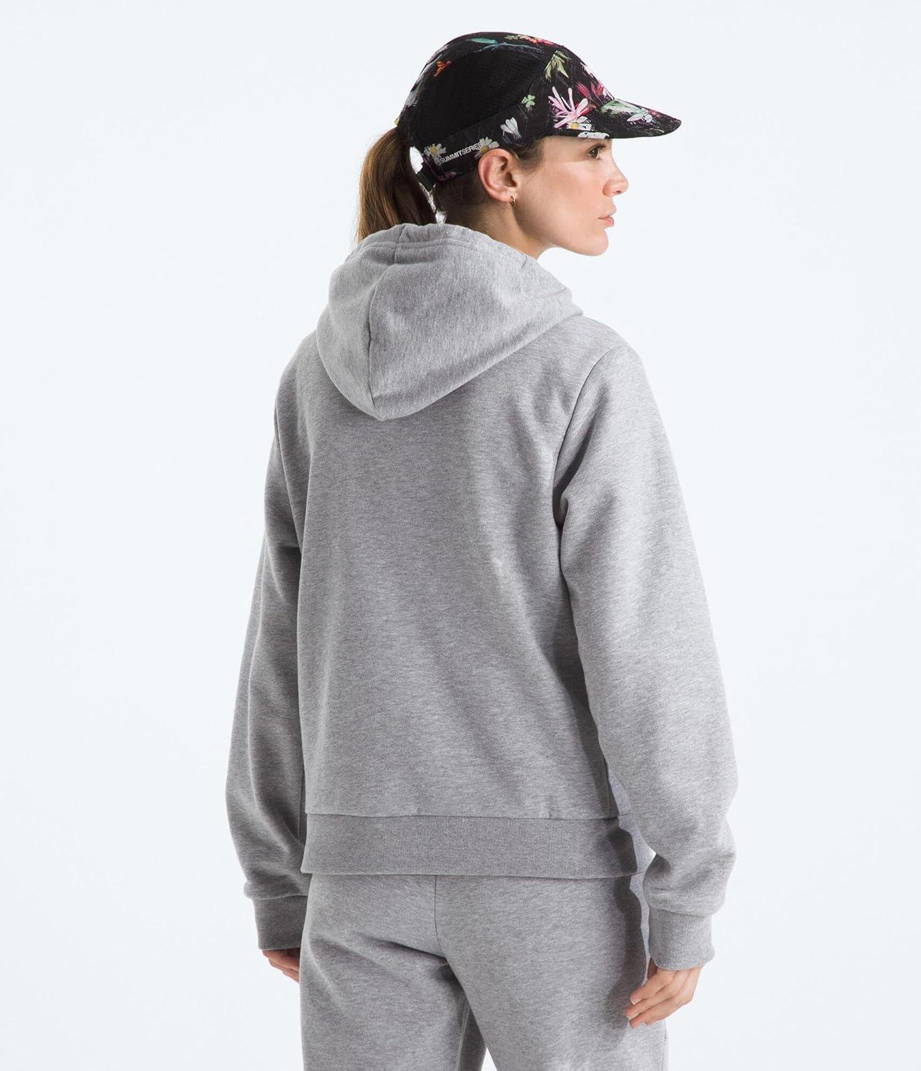 imageTHE NORTH FACE Womens Evolution Simple Dome Hoodie Performance Hood with Adjustable Drawcord Kangaroo Hand PocketTnf Pale Grey Heather