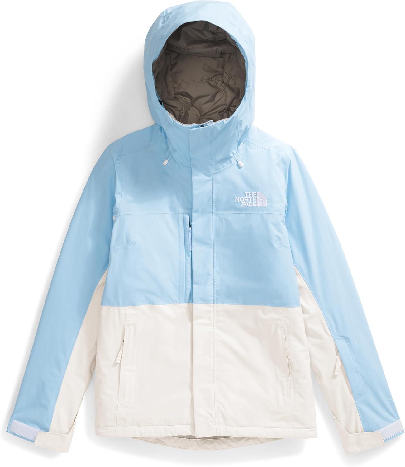 imageTHE NORTH FACE Womens Freedom Insulated Jacket Standard and Plus Size PFAS FreeCornflowerWhite Dune