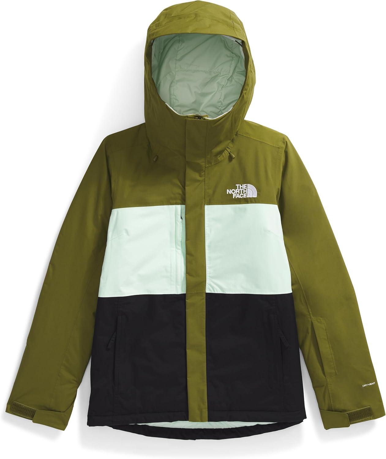 imageTHE NORTH FACE Womens Freedom Insulated Jacket Standard and Plus Size PFAS FreeForest OlivePale GreenTnf Black
