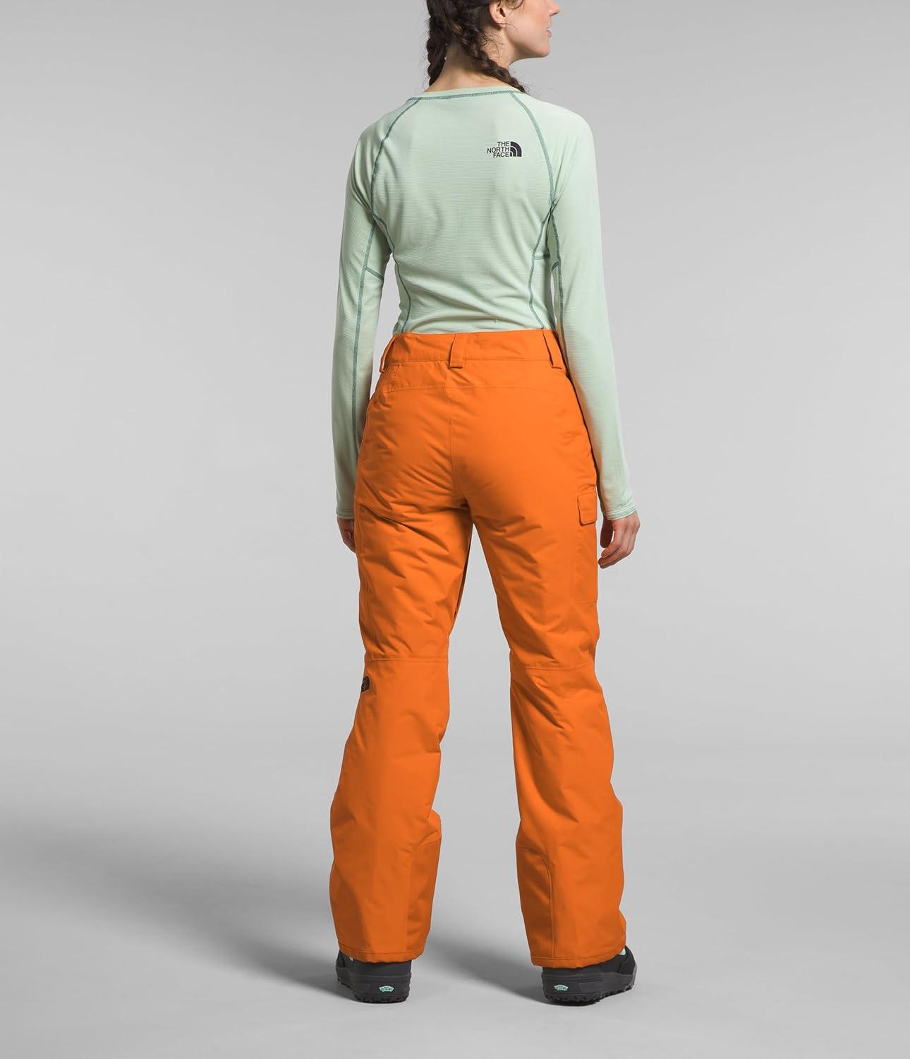 imageTHE NORTH FACE Womens Freedom Insulated Pant Standard ampamp Plus Size Waterproof for Snow Sports Gaiters Adjustable WaistMandarin