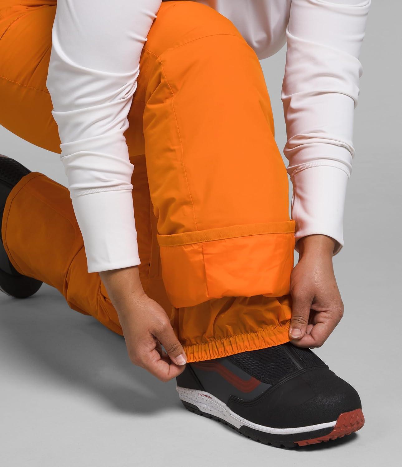 imageTHE NORTH FACE Womens Freedom Insulated Pant Standard ampamp Plus Size Waterproof for Snow Sports Gaiters Adjustable WaistMandarin