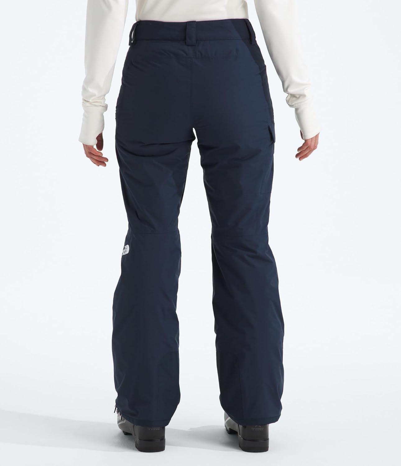imageTHE NORTH FACE Womens Freedom Insulated Pant Standard ampamp Plus Size Waterproof for Snow Sports Gaiters Adjustable WaistSummit Navy