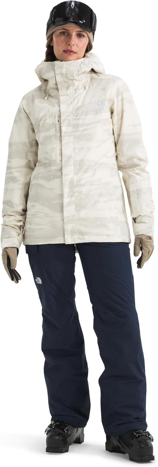 imageTHE NORTH FACE Womens Freedom Insulated Pant Standard ampamp Plus Size Waterproof for Snow Sports Gaiters Adjustable WaistSummit Navy