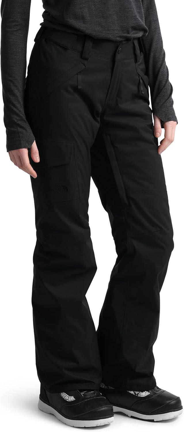 imageTHE NORTH FACE Womens Freedom Insulated Pant Standard ampamp Plus Size Waterproof for Snow Sports Gaiters Adjustable WaistTnf Black