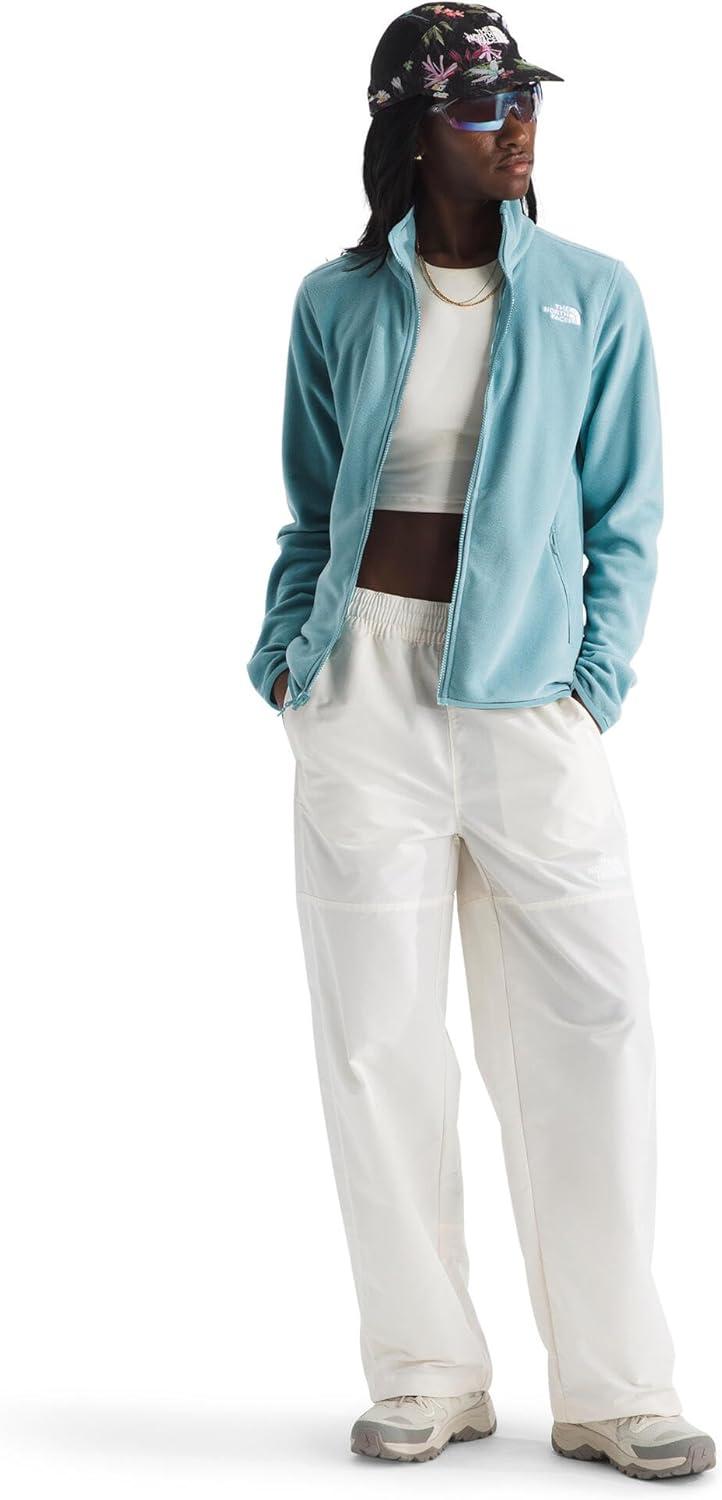 imageTHE NORTH FACE Womens Glacier Fleece Jacket Zippered Hand Pockets ampamp Stretch Binding on the Collar Cuffs ampamp HemBlue Eclipse