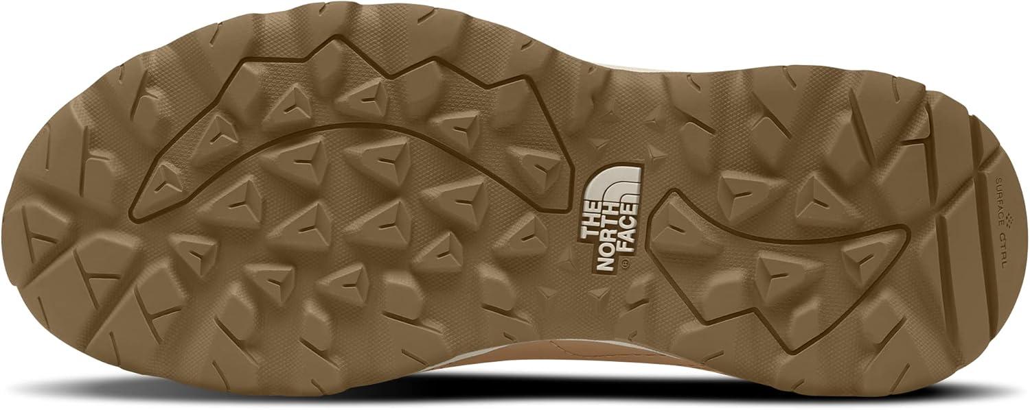 imageTHE NORTH FACE Womens Hedgehog 3 Waterproof Hiking Boot Ripstop Leather Upper Rubber OutsoleAlmond ButterSandstone