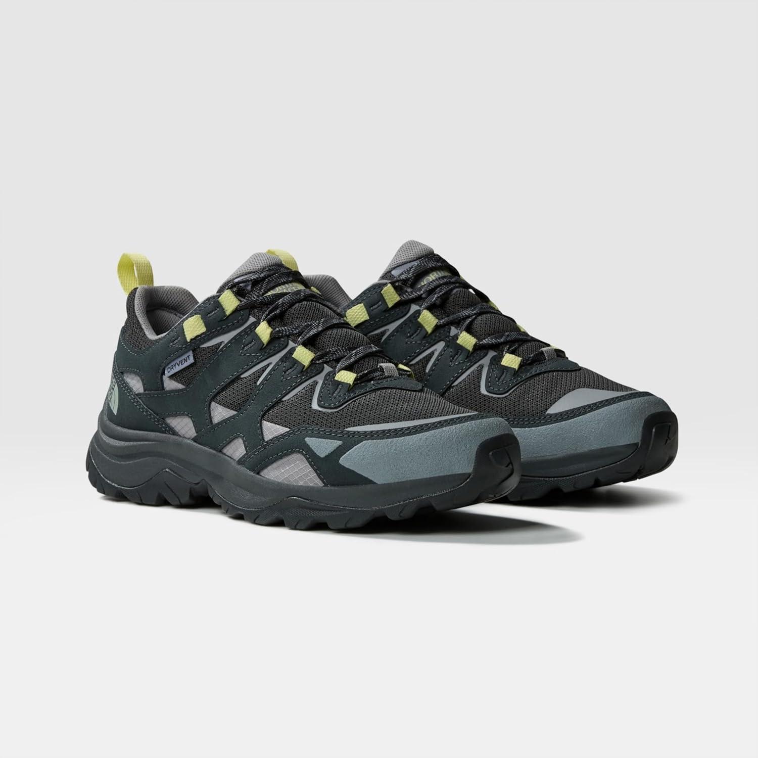 imageTHE NORTH FACE Womens Hedgehog 3 Waterproof Hiking Boot Ripstop Leather Upper Rubber OutsoleAsphalt GreyMeld Grey