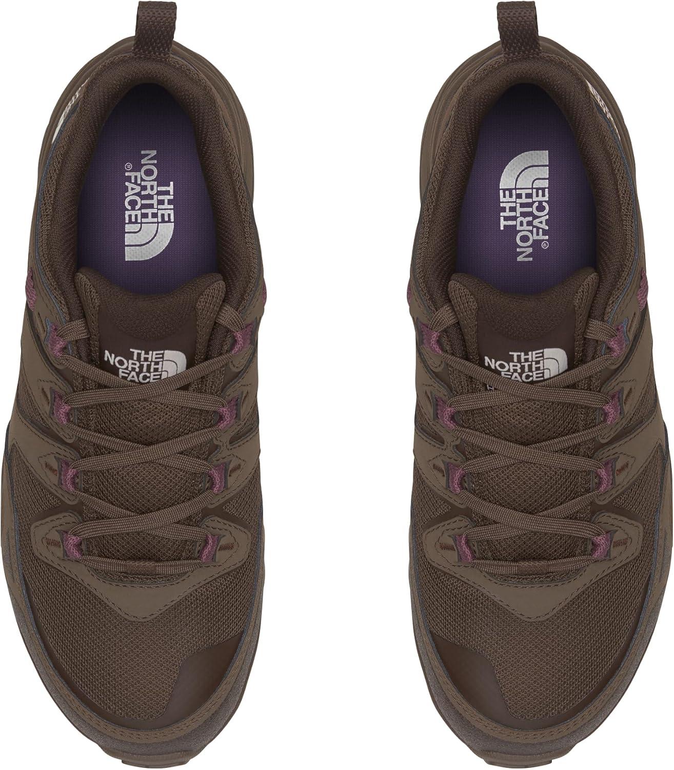 imageTHE NORTH FACE Womens Hedgehog 3 Waterproof Hiking Boot Ripstop Leather Upper Rubber OutsoleSmokey BrownDemitasse Brown