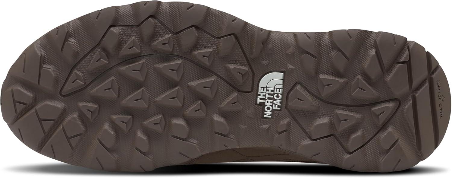 imageTHE NORTH FACE Womens Hedgehog 3 Waterproof Hiking Boot Ripstop Leather Upper Rubber OutsoleSmokey BrownDemitasse Brown
