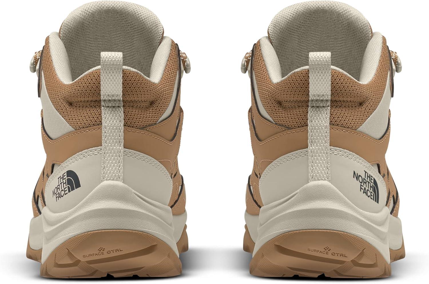 imageTHE NORTH FACE Womens Hedgehog Fastpack 3 Mid Waterproof Hiking ShoesAlmond ButterSandstone