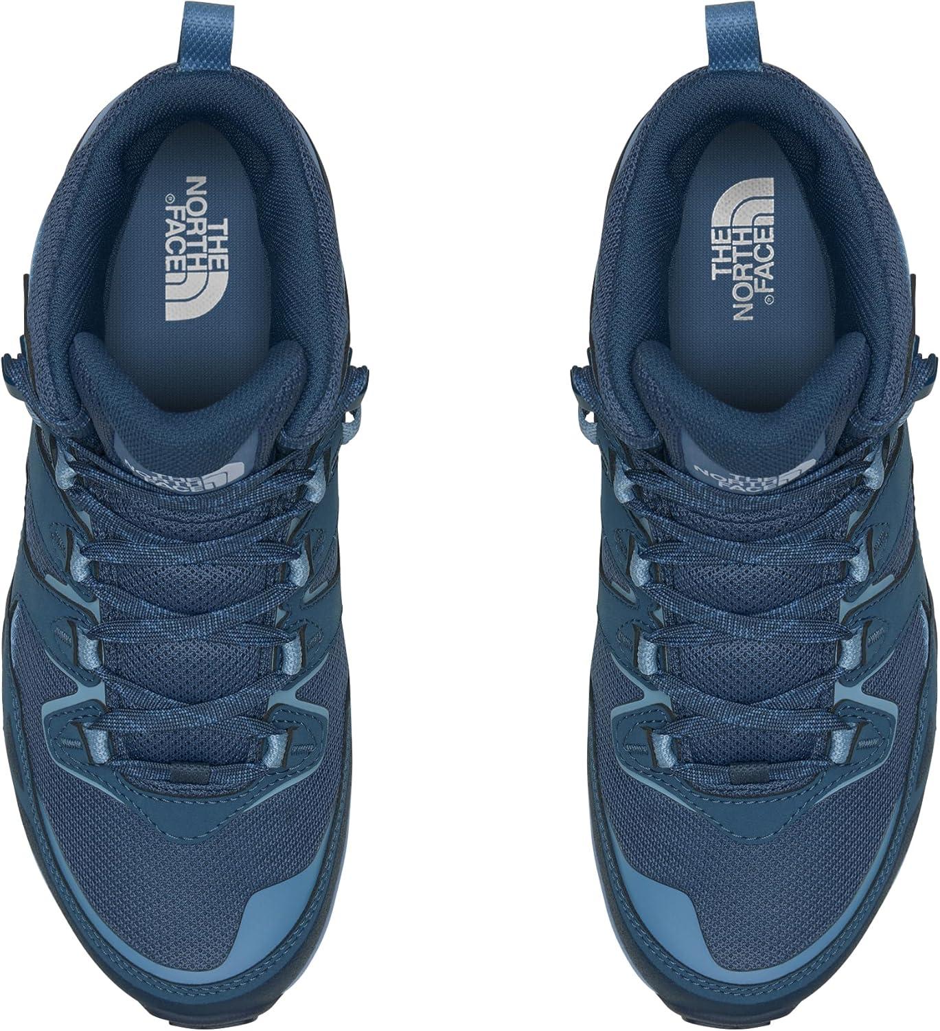 imageTHE NORTH FACE Womens Hedgehog Fastpack 3 Mid Waterproof Hiking ShoesIndigo StoneShady Blue