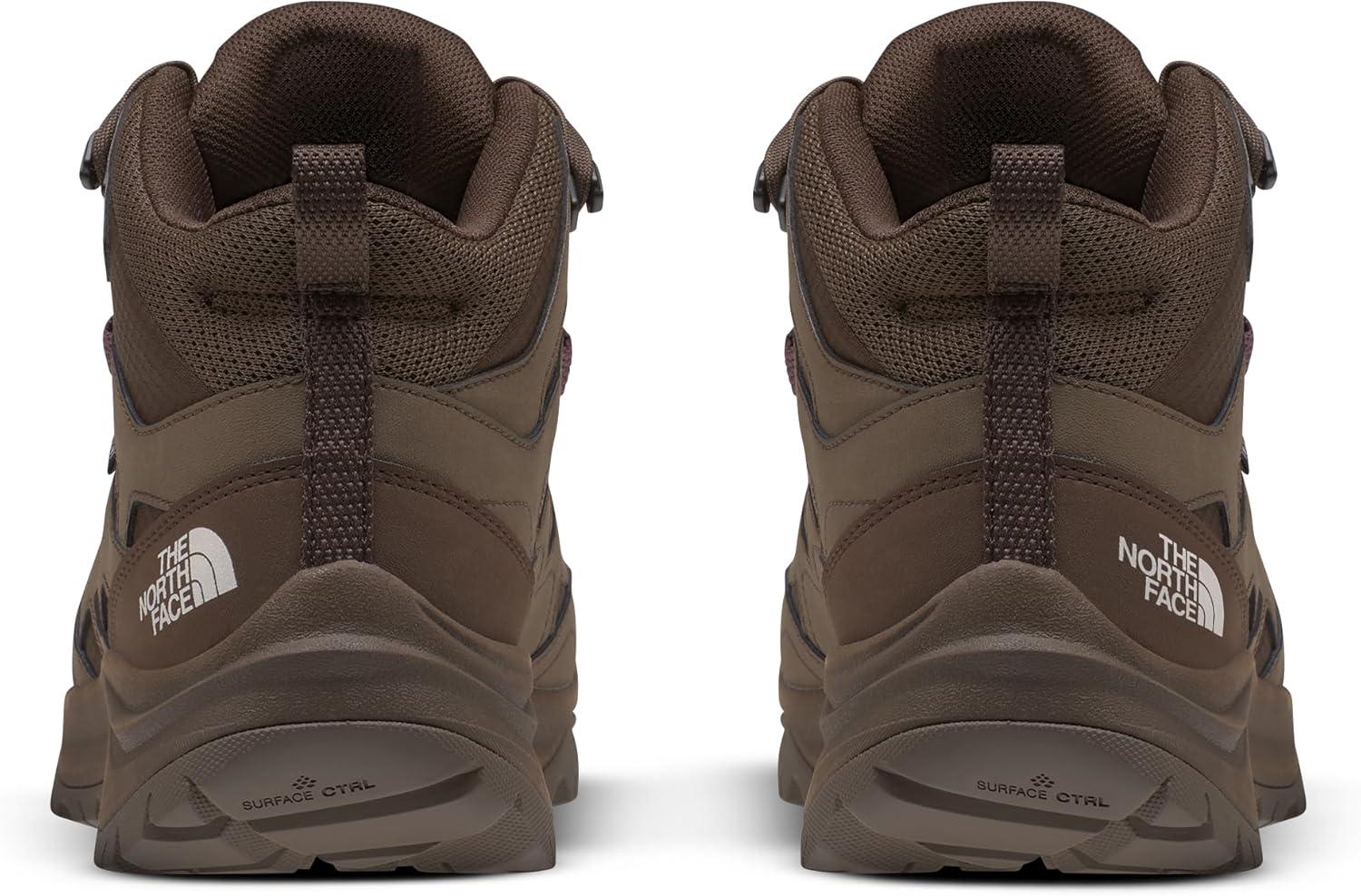 imageTHE NORTH FACE Womens Hedgehog Fastpack 3 Mid Waterproof Hiking ShoesSmokey BrownDemitasse Brown