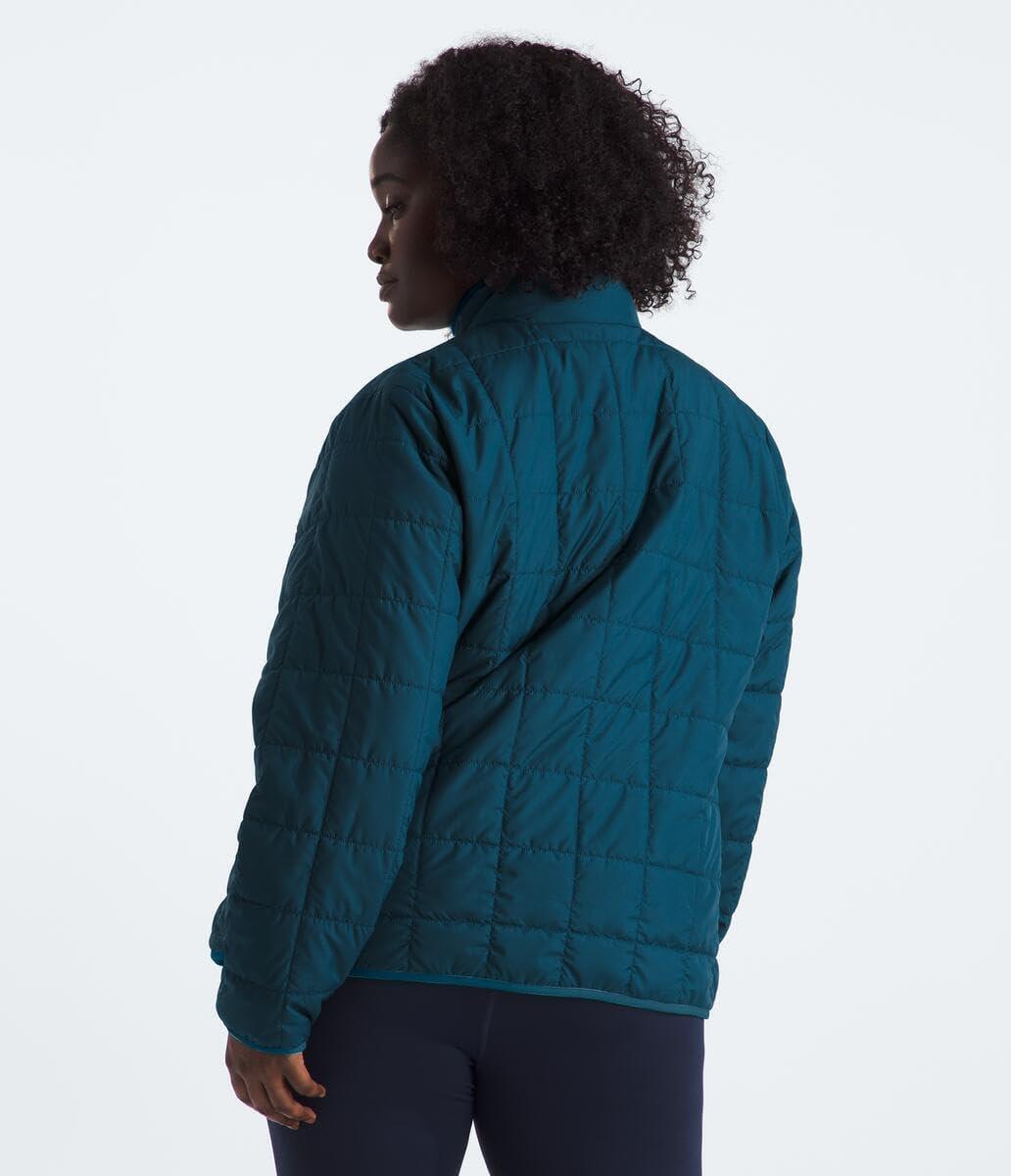 imageTHE NORTH FACE Womens Junction Insulated Jacket Standard ampamp Plus Size Water Repellent Winter Coat ampamp Zip Hand PocketsMidnight Petrol