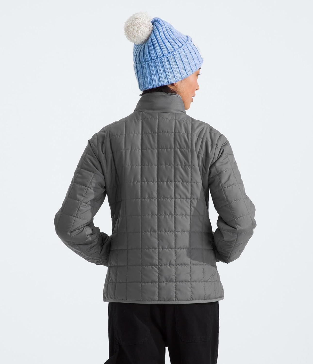 imageTHE NORTH FACE Womens Junction Insulated Jacket Standard ampamp Plus Size Water Repellent Winter Coat ampamp Zip Hand PocketsSmoked Pearl