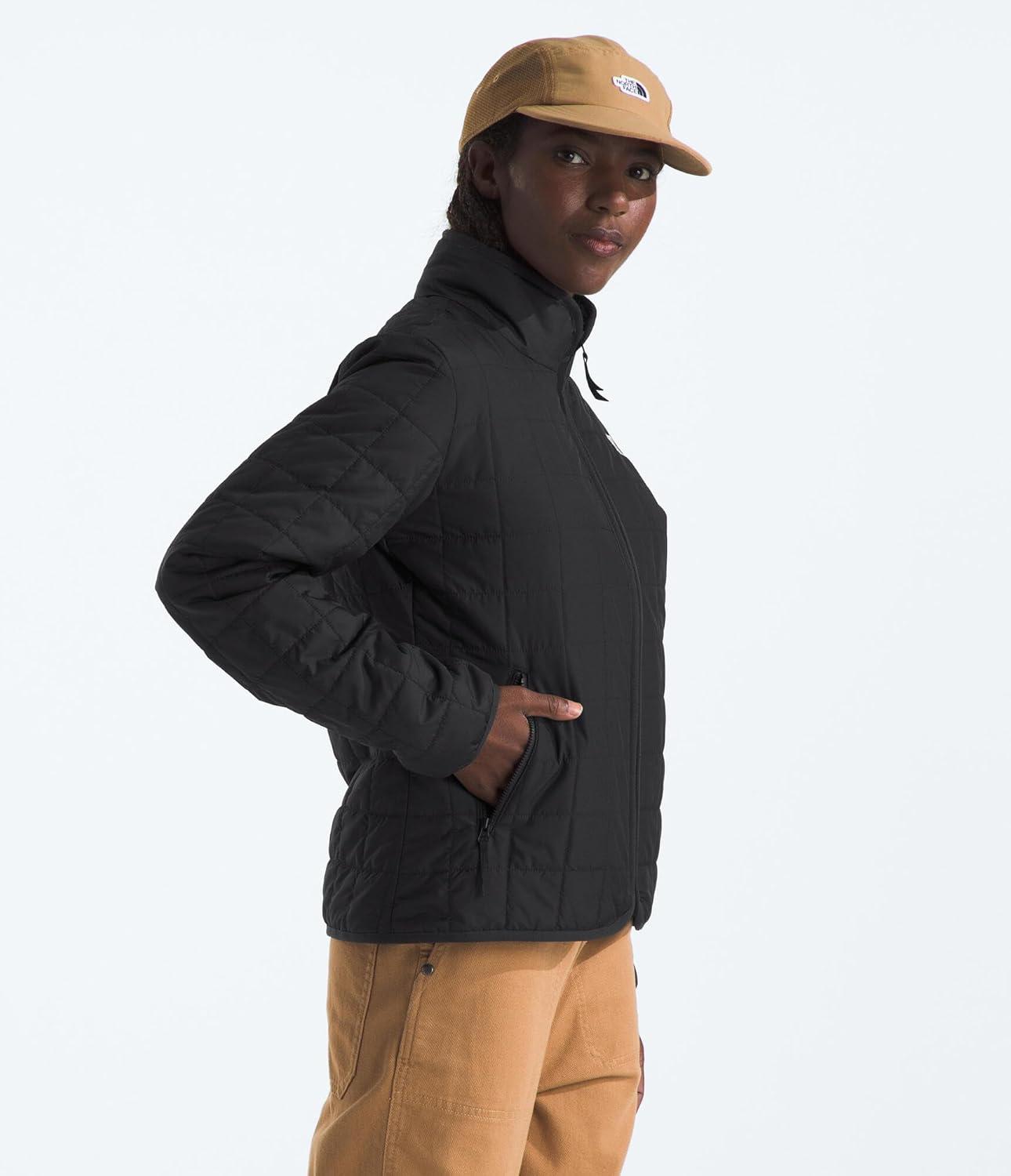 imageTHE NORTH FACE Womens Junction Insulated Jacket Standard ampamp Plus Size Water Repellent Winter Coat ampamp Zip Hand PocketsTnf Black