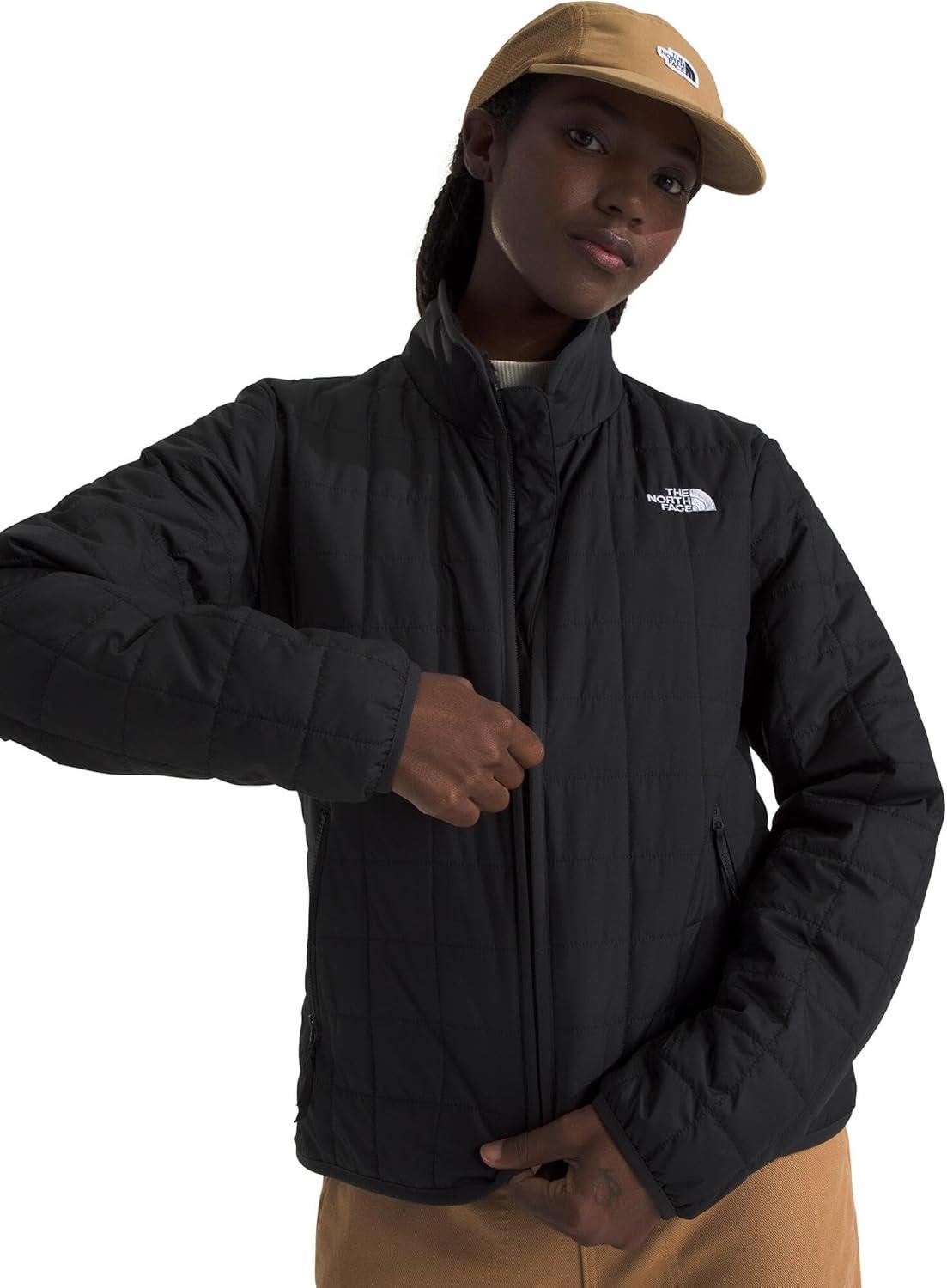 imageTHE NORTH FACE Womens Junction Insulated Jacket Standard ampamp Plus Size Water Repellent Winter Coat ampamp Zip Hand PocketsTnf Black
