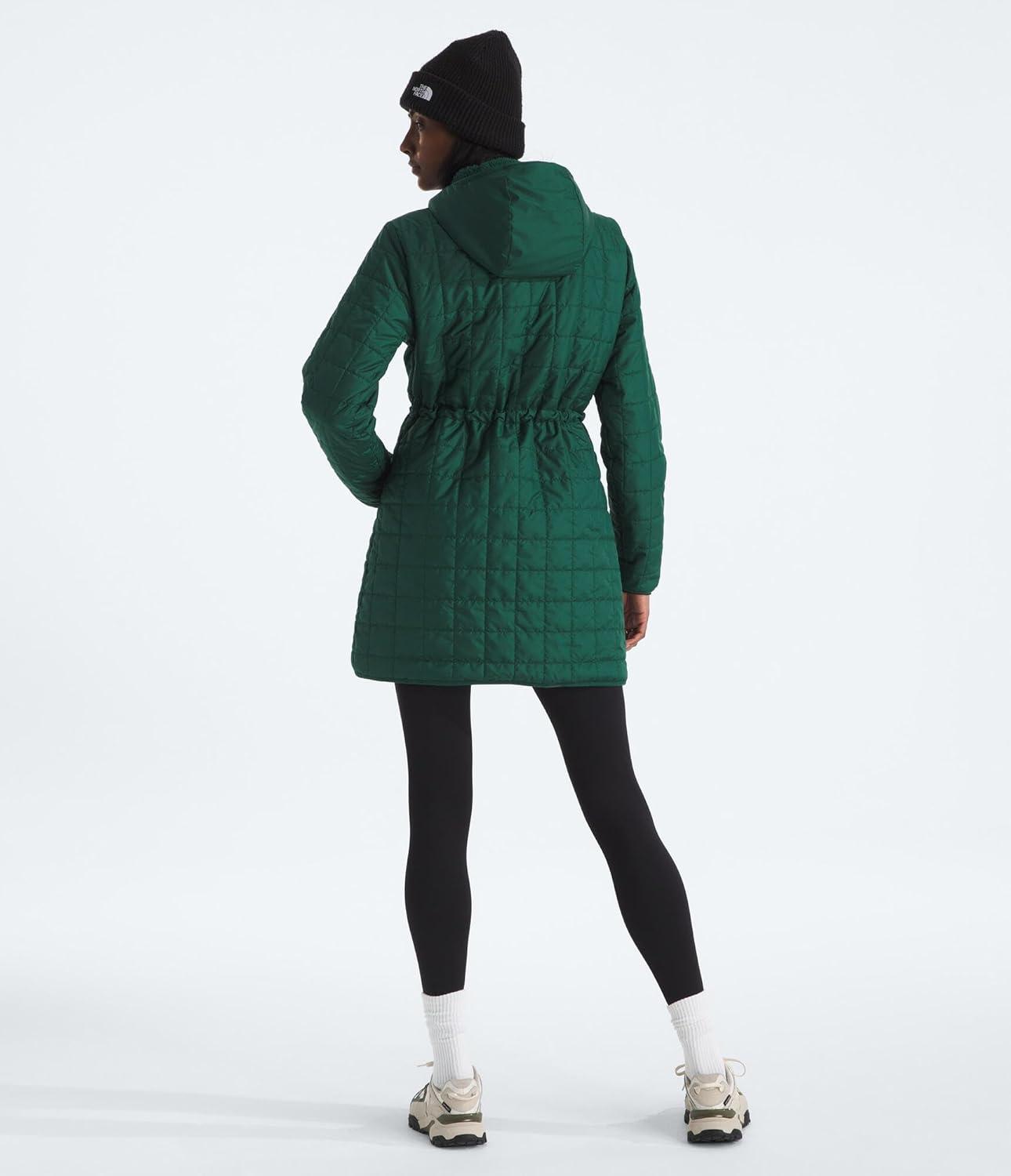 imageTHE NORTH FACE Womens Junction Insulated Parka Water Repellent Winter Jacket Packed With Insulation ampamp Secure Zip PocketsHunter Green