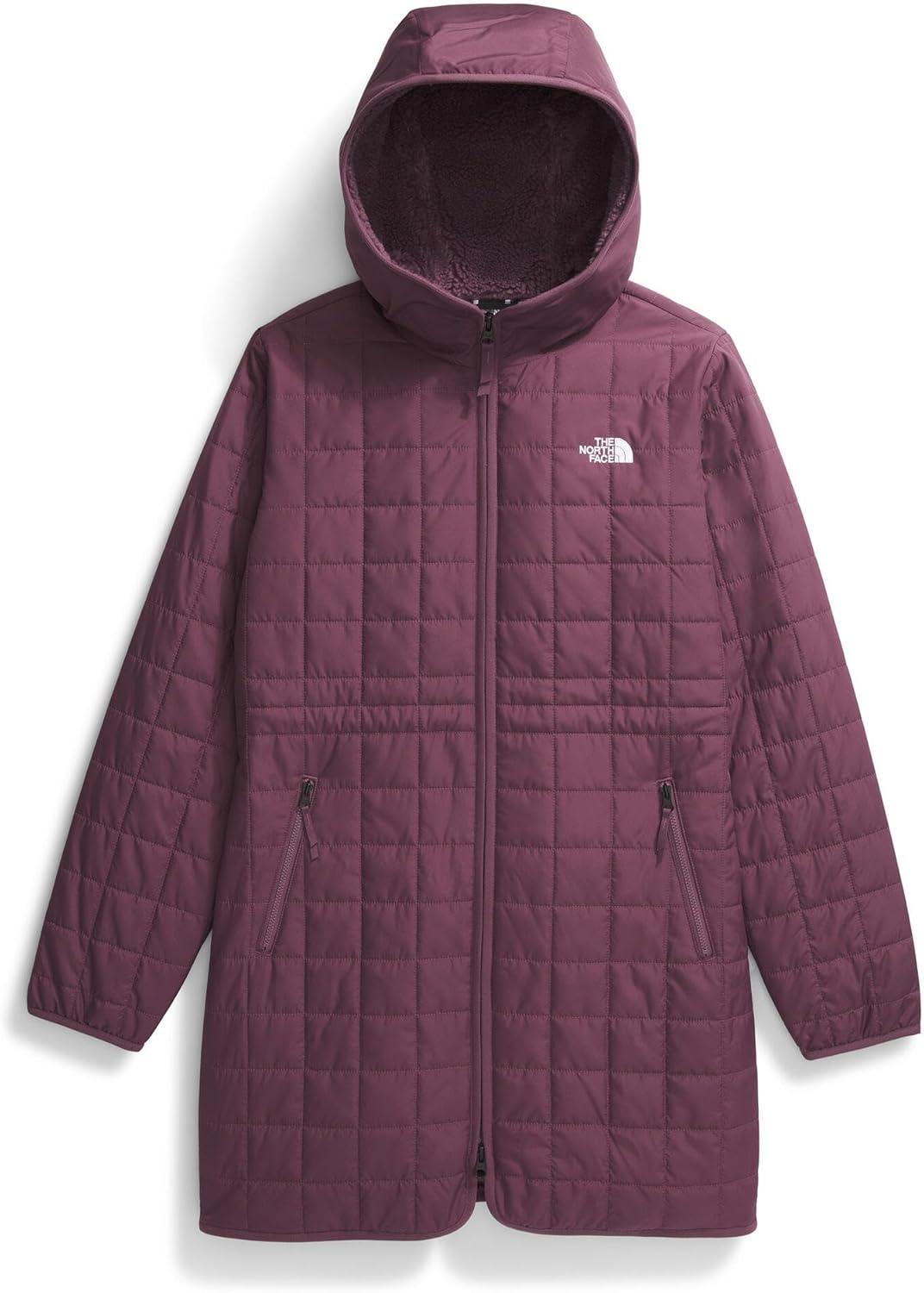 imageTHE NORTH FACE Womens Junction Insulated Parka Water Repellent Winter Jacket Packed With Insulation ampamp Secure Zip PocketsMidnight Mauve