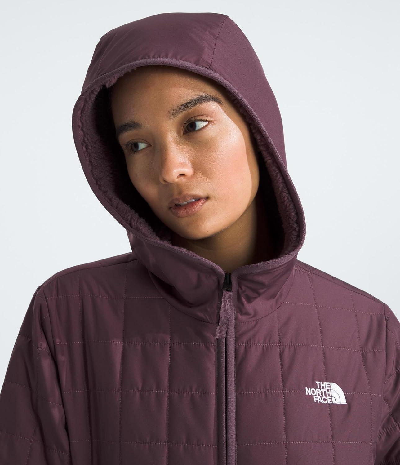 imageTHE NORTH FACE Womens Junction Insulated Parka Water Repellent Winter Jacket Packed With Insulation ampamp Secure Zip PocketsMidnight Mauve