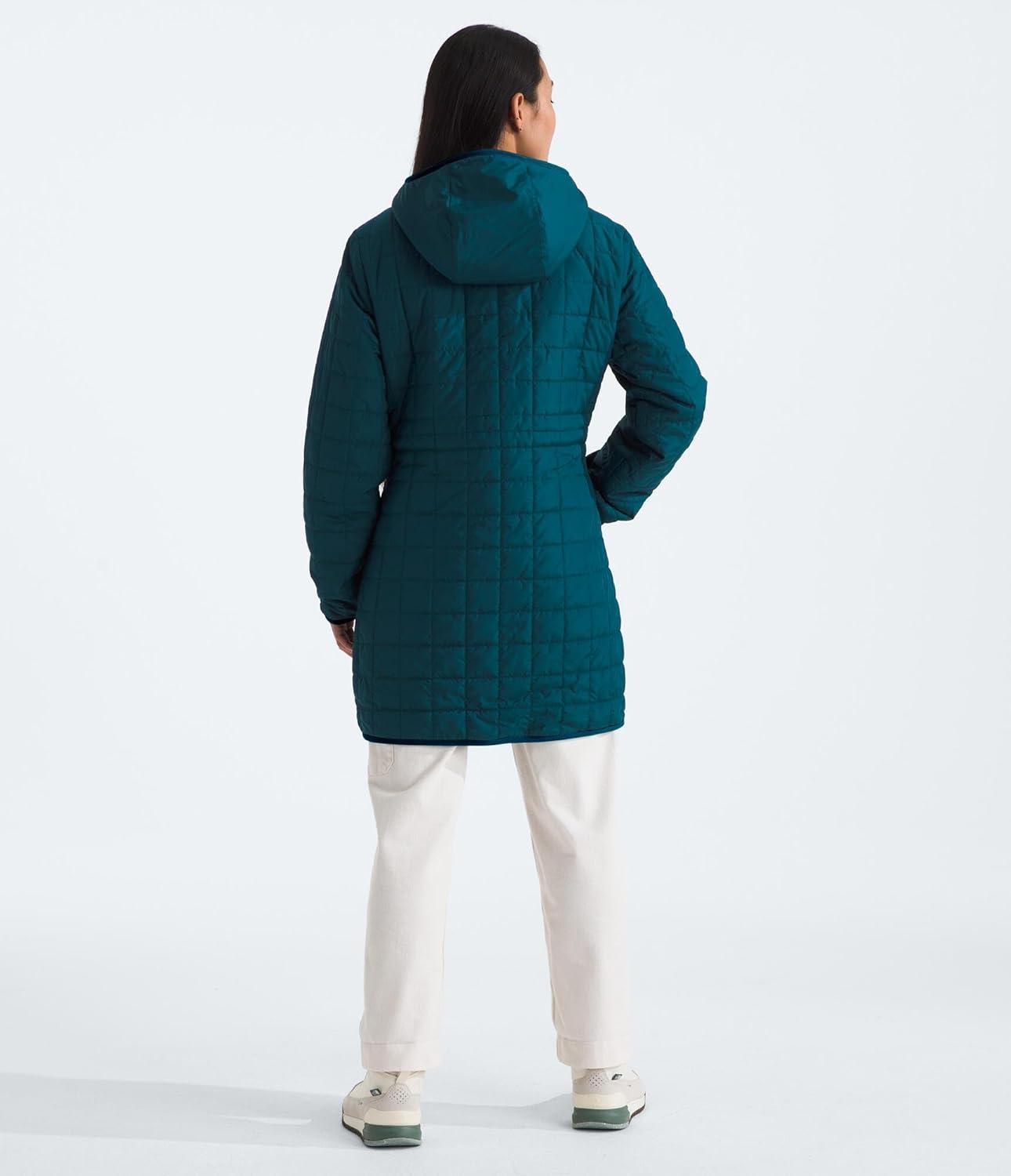 imageTHE NORTH FACE Womens Junction Insulated Parka Water Repellent Winter Jacket Packed With Insulation ampamp Secure Zip PocketsMidnight Petrol