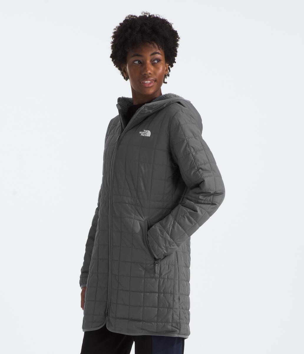 imageTHE NORTH FACE Womens Junction Insulated Parka Water Repellent Winter Jacket Packed With Insulation ampamp Secure Zip PocketsSmoked Pearl