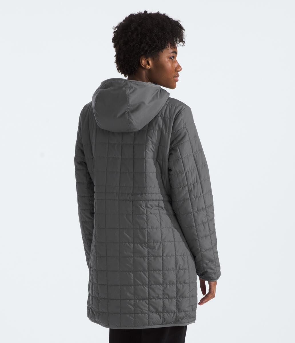 imageTHE NORTH FACE Womens Junction Insulated Parka Water Repellent Winter Jacket Packed With Insulation ampamp Secure Zip PocketsSmoked Pearl