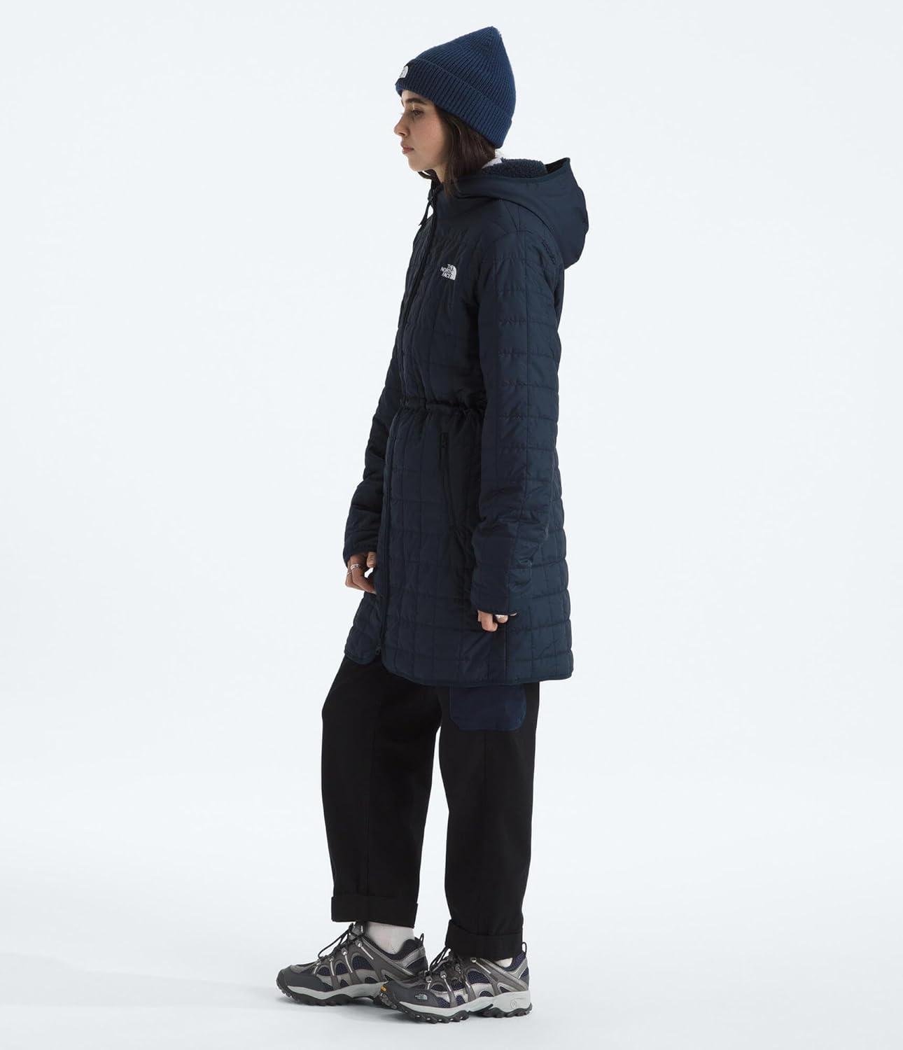 imageTHE NORTH FACE Womens Junction Insulated Parka Water Repellent Winter Jacket Packed With Insulation ampamp Secure Zip PocketsSummit Navy
