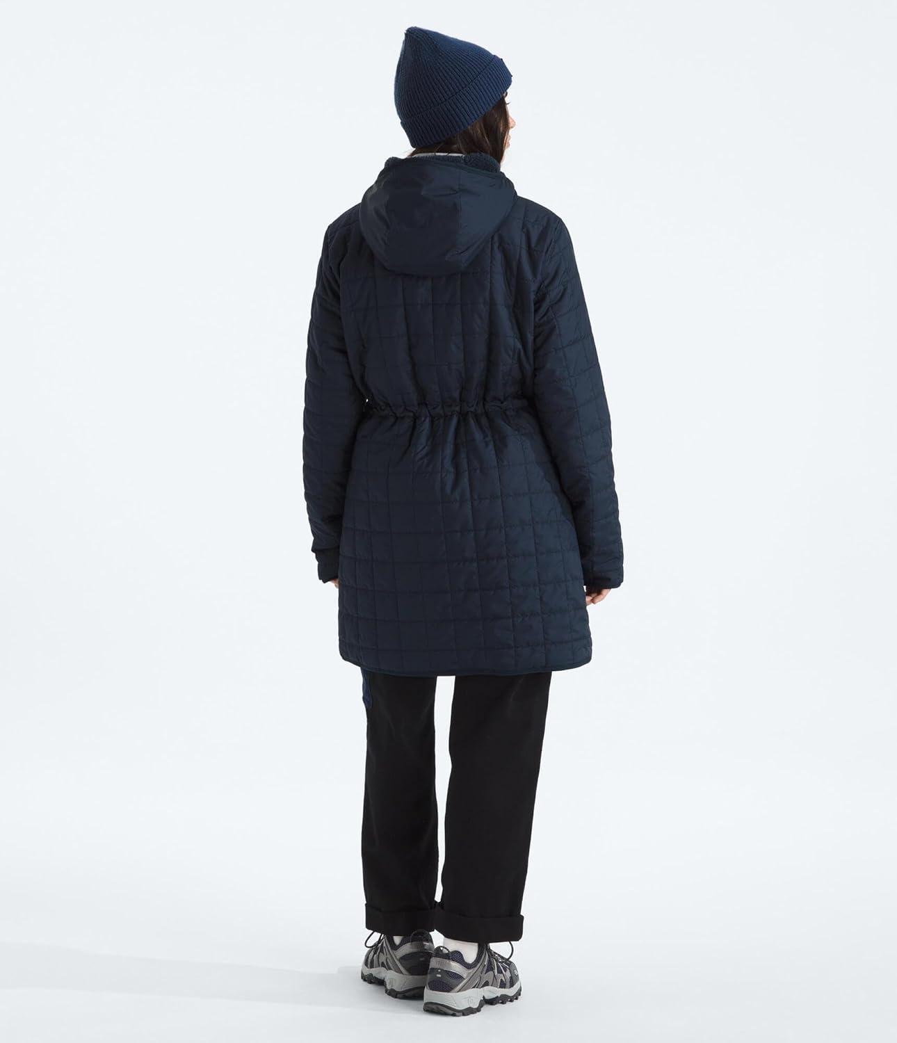 imageTHE NORTH FACE Womens Junction Insulated Parka Water Repellent Winter Jacket Packed With Insulation ampamp Secure Zip PocketsSummit Navy