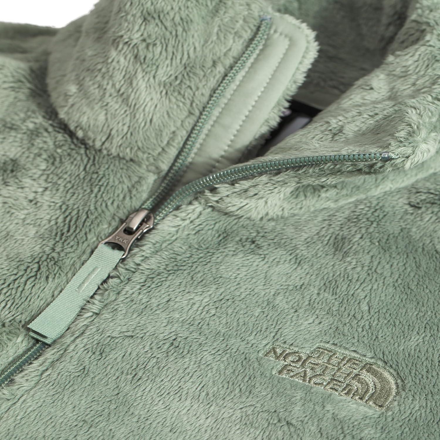 imageTHE NORTH FACE Womens Osito Full Zip Fleece Jacket Standard ampamp Plus Size Soft Fleece With Embroidered LogoSlate Moss