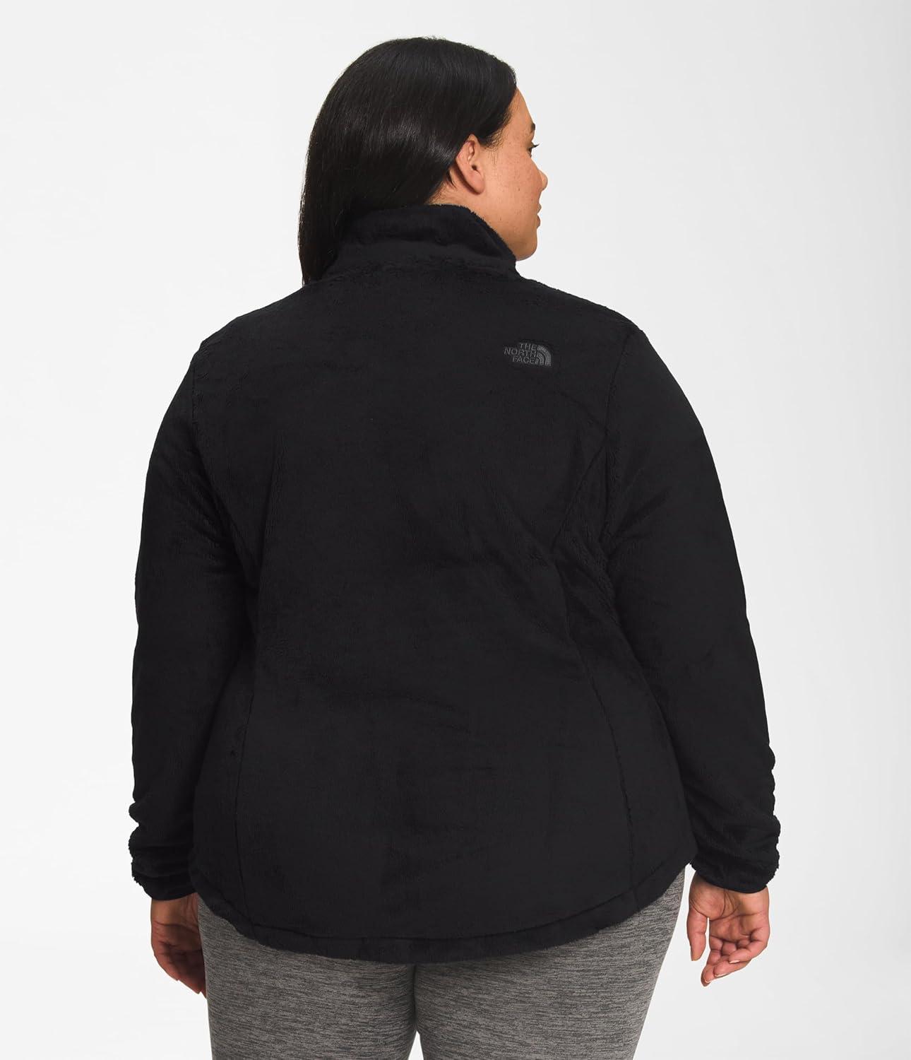 imageTHE NORTH FACE Womens Osito Full Zip Fleece Jacket Standard ampamp Plus Size Soft Fleece With Embroidered LogoTnf Blacknpf