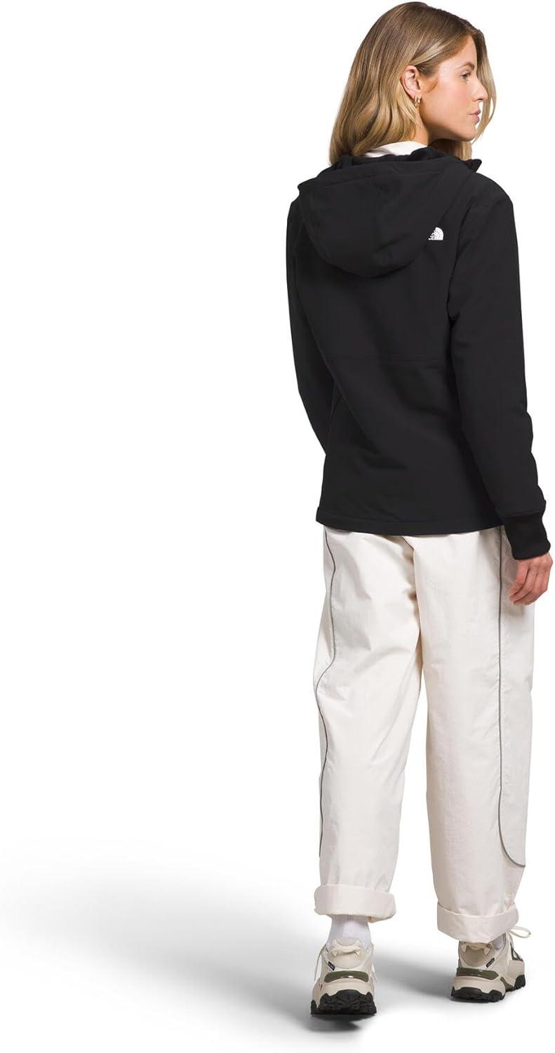 imageTHE NORTH FACE Womens Shelbe Raschel Fleece Hooded Jacket Standard ampamp Plus Size Fleece Lining Wind ampamp Water ResistantTnf Blacknpf