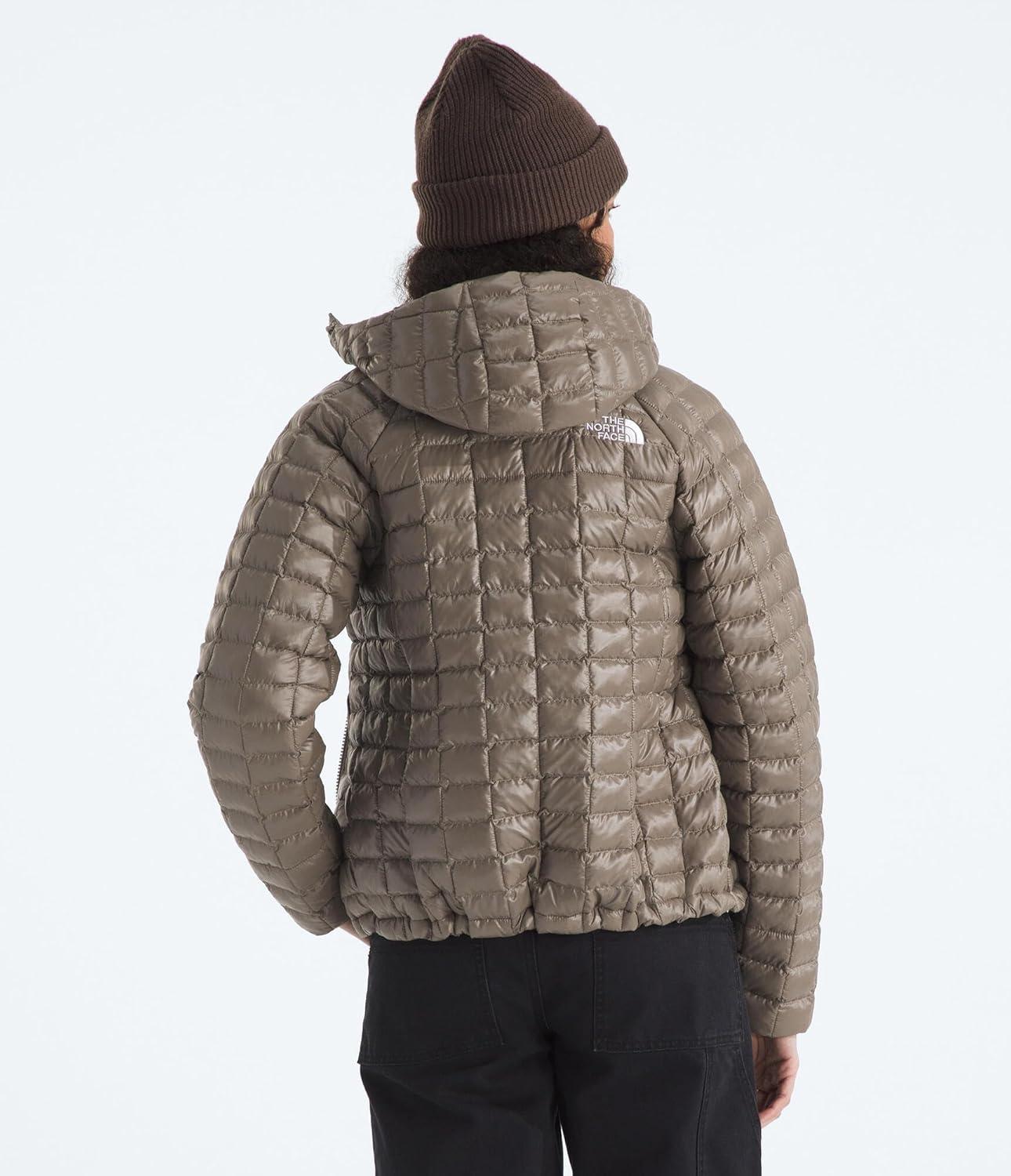 imageTHE NORTH FACE Womens Thermoball Hooded JacketMocha Brown