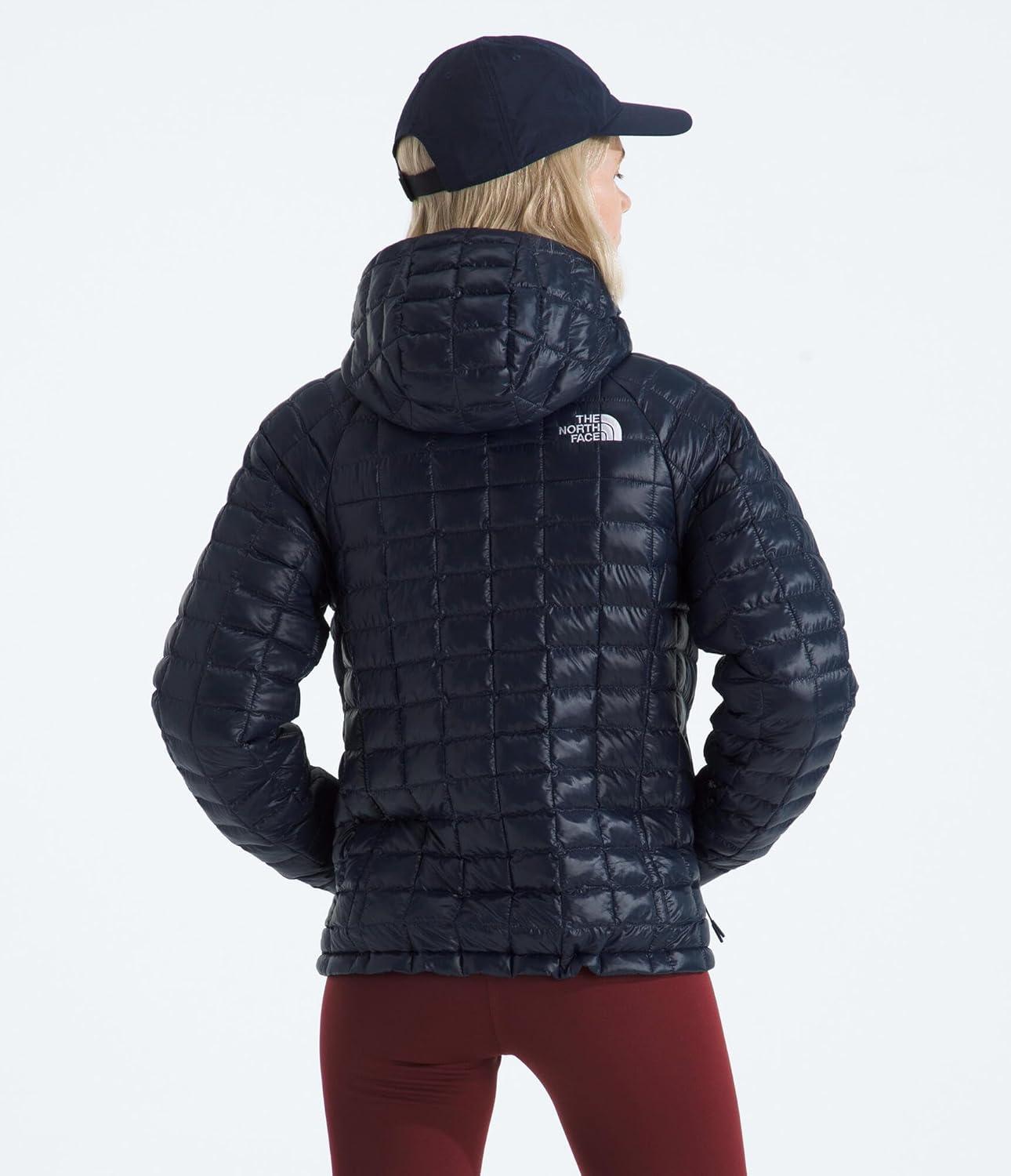 imageTHE NORTH FACE Womens Thermoball Hooded JacketSummit Navy