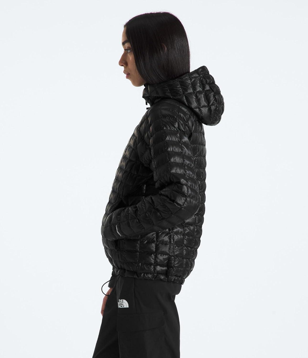 imageTHE NORTH FACE Womens Thermoball Hooded JacketTnf Black