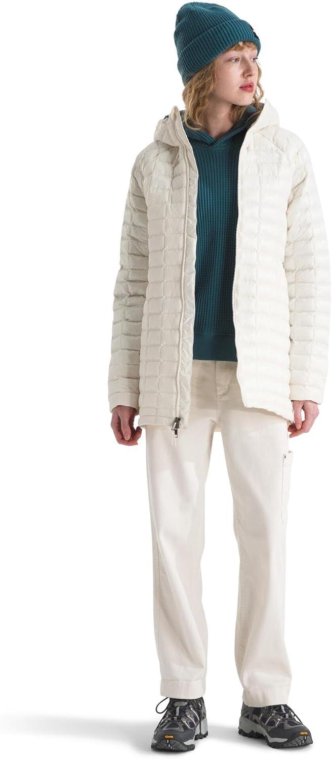 imageTHE NORTH FACE Womens Thermoball Hooded Parka Standard ampamp Plus Size High Loft Insulation Wind ampamp Water ResistantWhite Dune