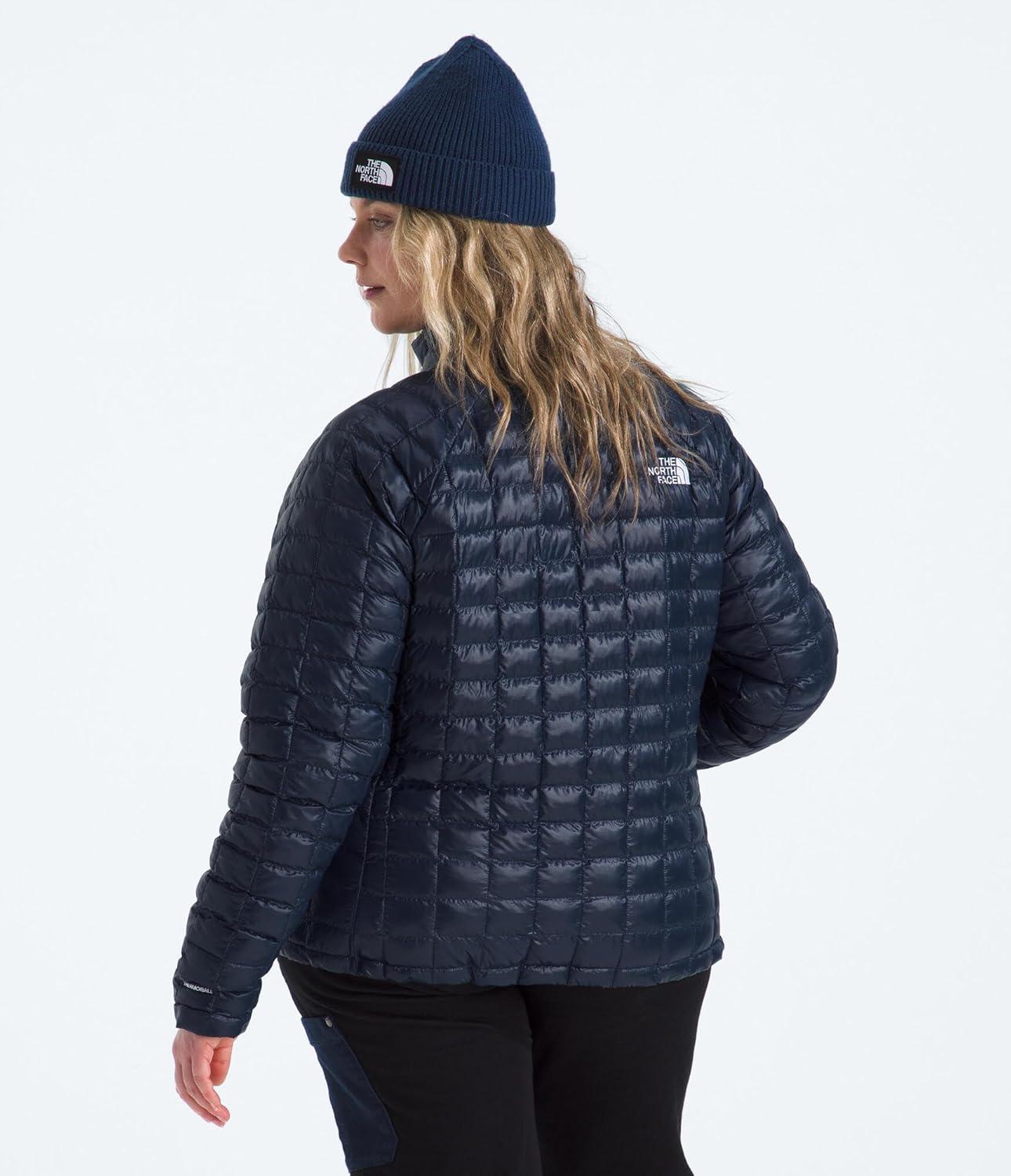 imageTHE NORTH FACE Womens Thermoball Insulated Jacket Standard ampamp Plus SizeSummit Navy