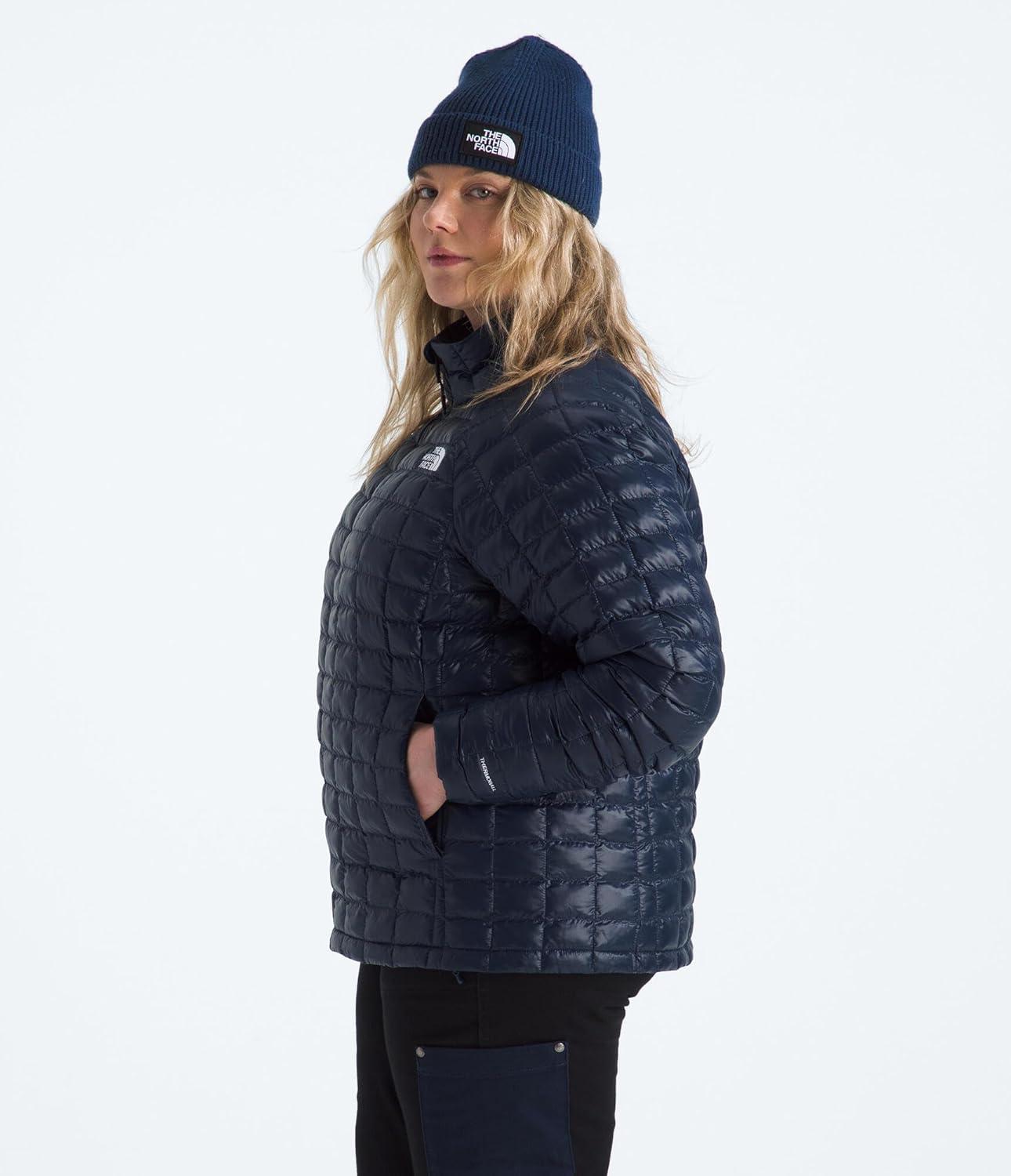 imageTHE NORTH FACE Womens Thermoball Insulated Jacket Standard ampamp Plus SizeSummit Navy
