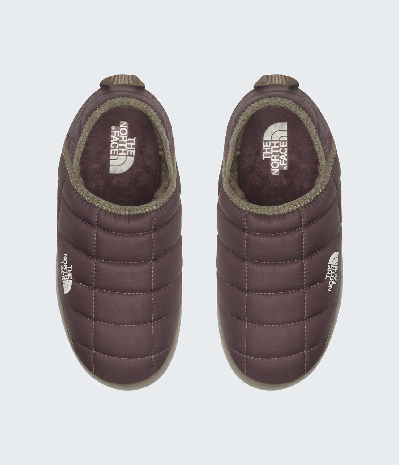 imageTHE NORTH FACE Womens Thermoball Traction Mule V Winter Shoe Insulated ampamp Water Repellent Rubber OutsoleTawny QuartzMocha Brown