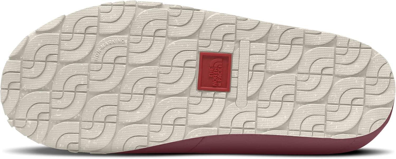 imageTHE NORTH FACE Womens Thermoball Traction Mule V Winter Shoe Insulated ampamp Water Repellent Rubber OutsoleWild GingerGardenia White