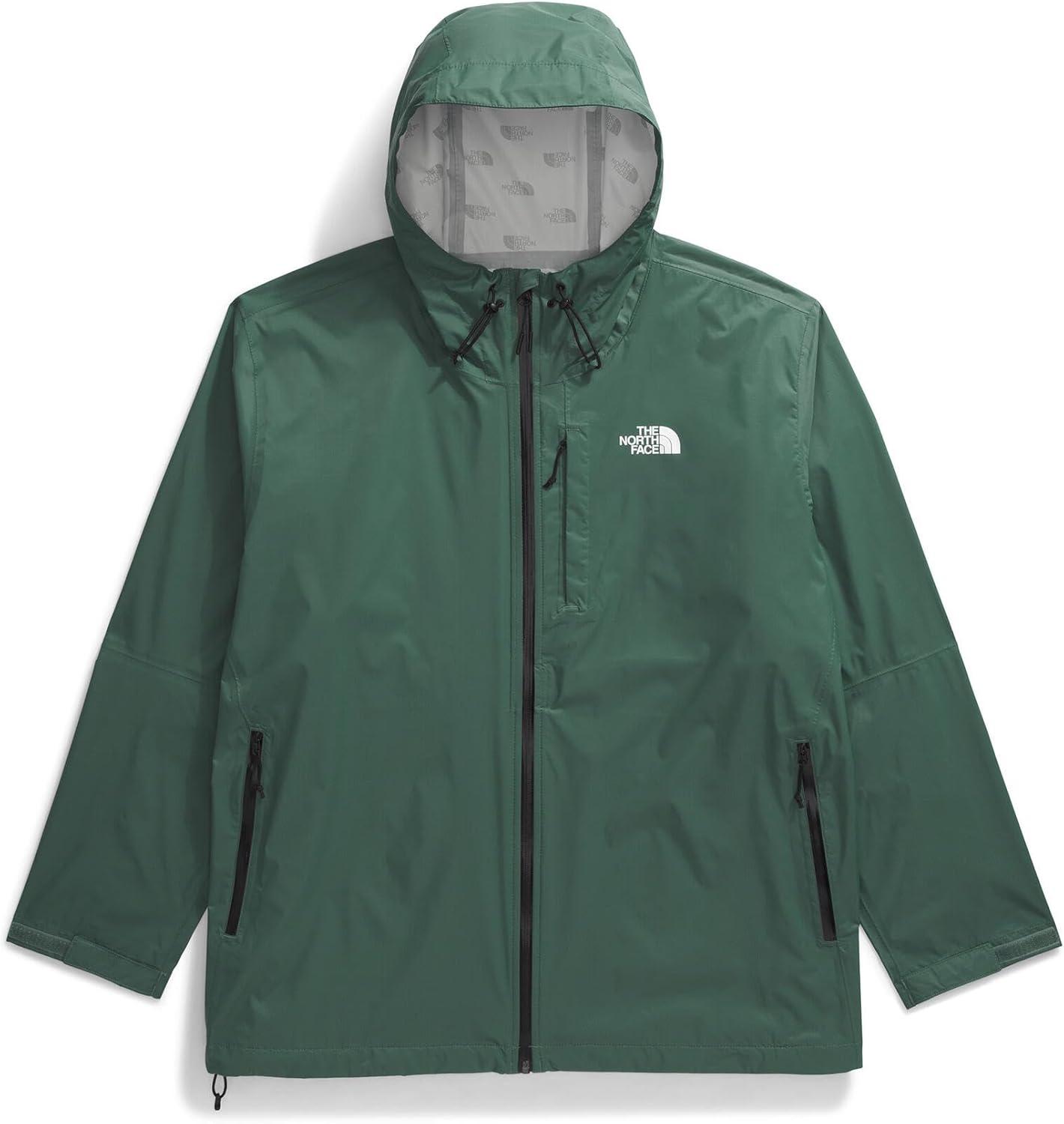imageTHE NORTH FACE Womens Venture 2 Waterproof Hooded Rain Jacket Raincoat With Breathable Dryvent 25l Fabric PitzipsDuck Green