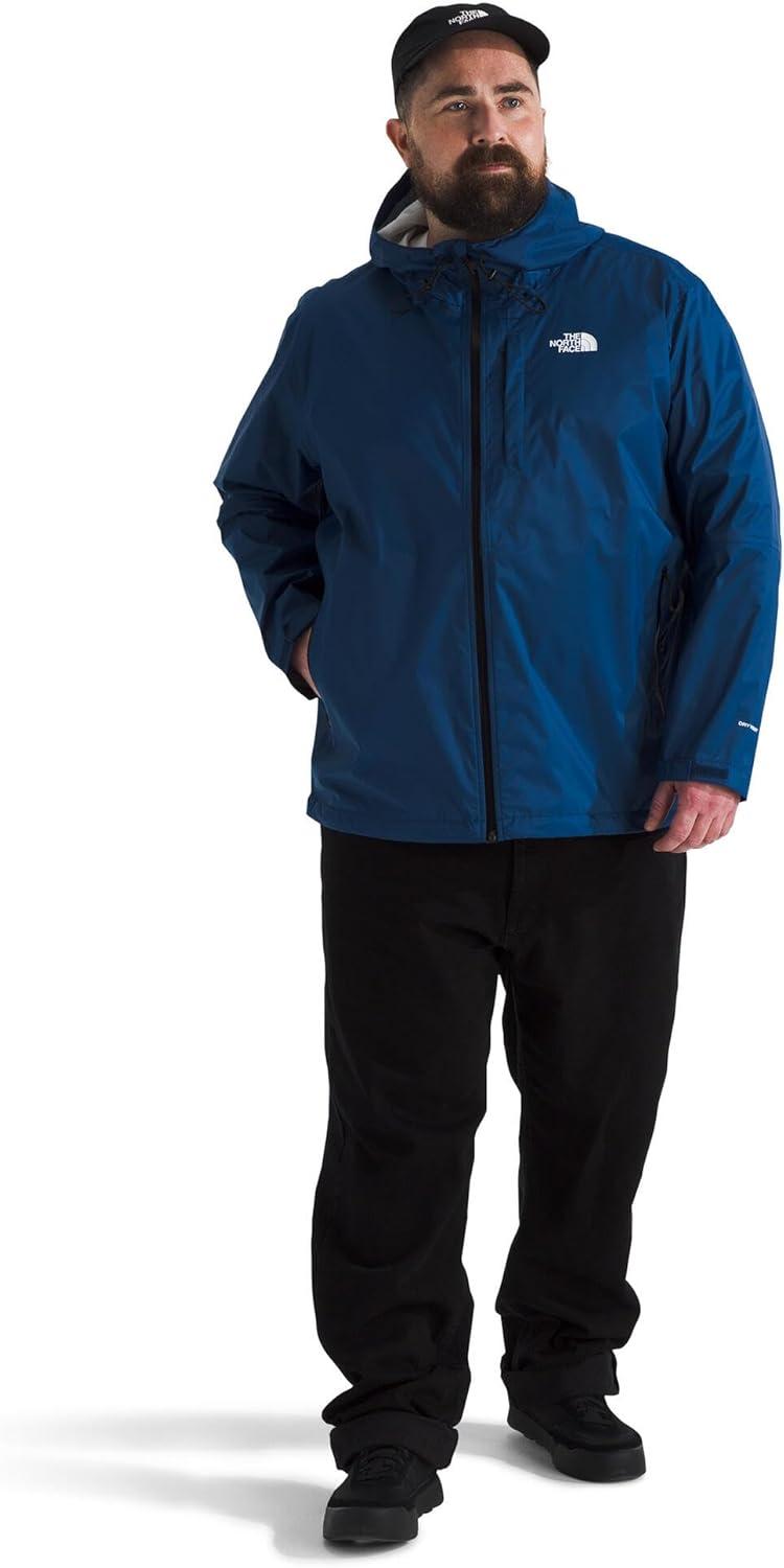 imageTHE NORTH FACE Womens Venture 2 Waterproof Hooded Rain Jacket Raincoat With Breathable Dryvent 25l Fabric PitzipsEstate Blue