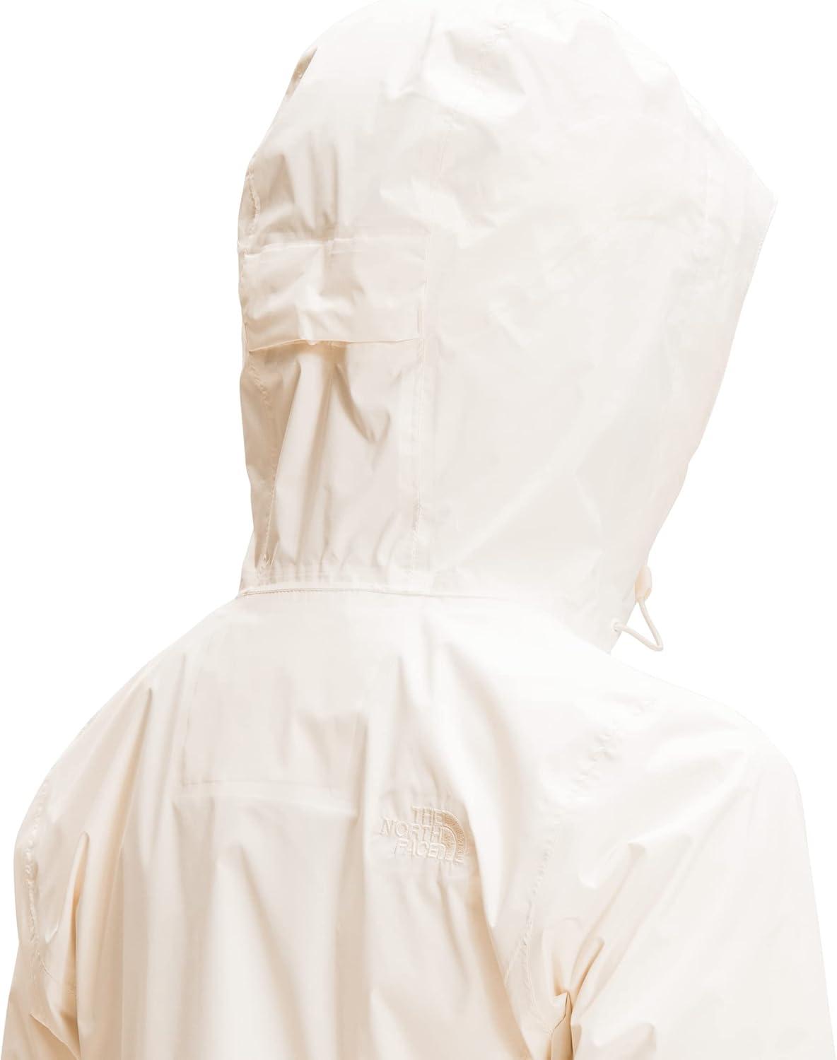 imageTHE NORTH FACE Womens Venture 2 Waterproof Hooded Rain Jacket Raincoat With Breathable Dryvent 25l Fabric PitzipsGardenia White