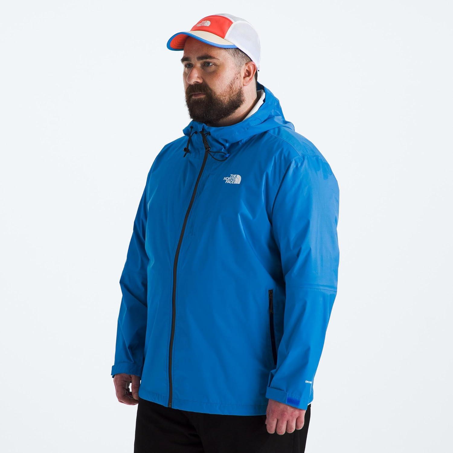 imageTHE NORTH FACE Womens Venture 2 Waterproof Hooded Rain Jacket Raincoat With Breathable Dryvent 25l Fabric PitzipsHero Blue