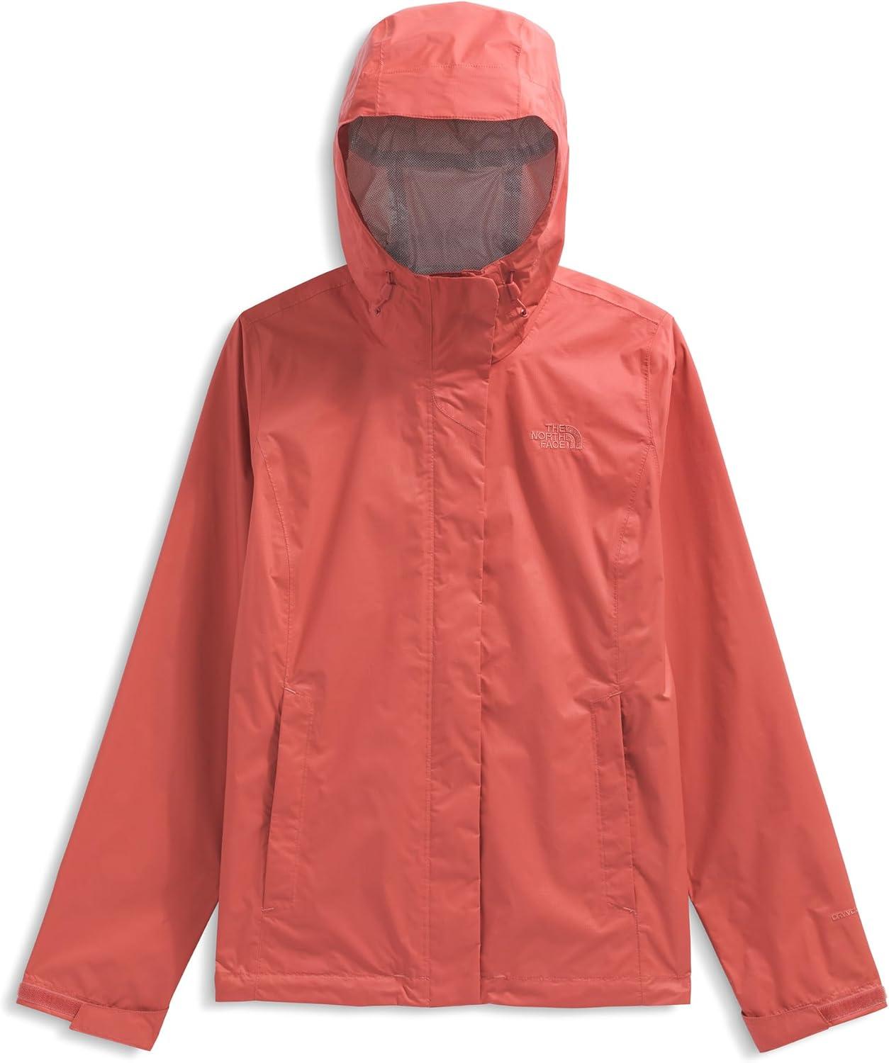 imageTHE NORTH FACE Womens Venture 2 Waterproof Hooded Rain Jacket Raincoat With Breathable Dryvent 25l Fabric PitzipsMars Dust