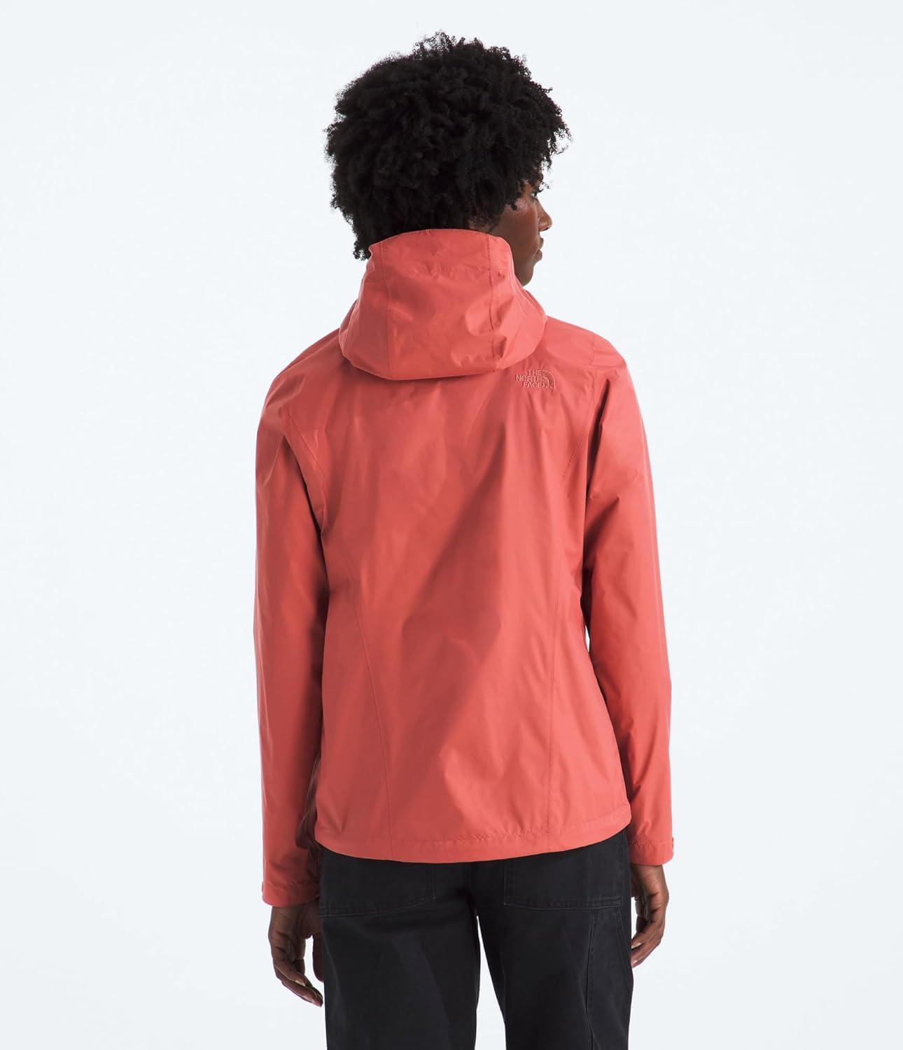 imageTHE NORTH FACE Womens Venture 2 Waterproof Hooded Rain Jacket Raincoat With Breathable Dryvent 25l Fabric PitzipsMars Dust