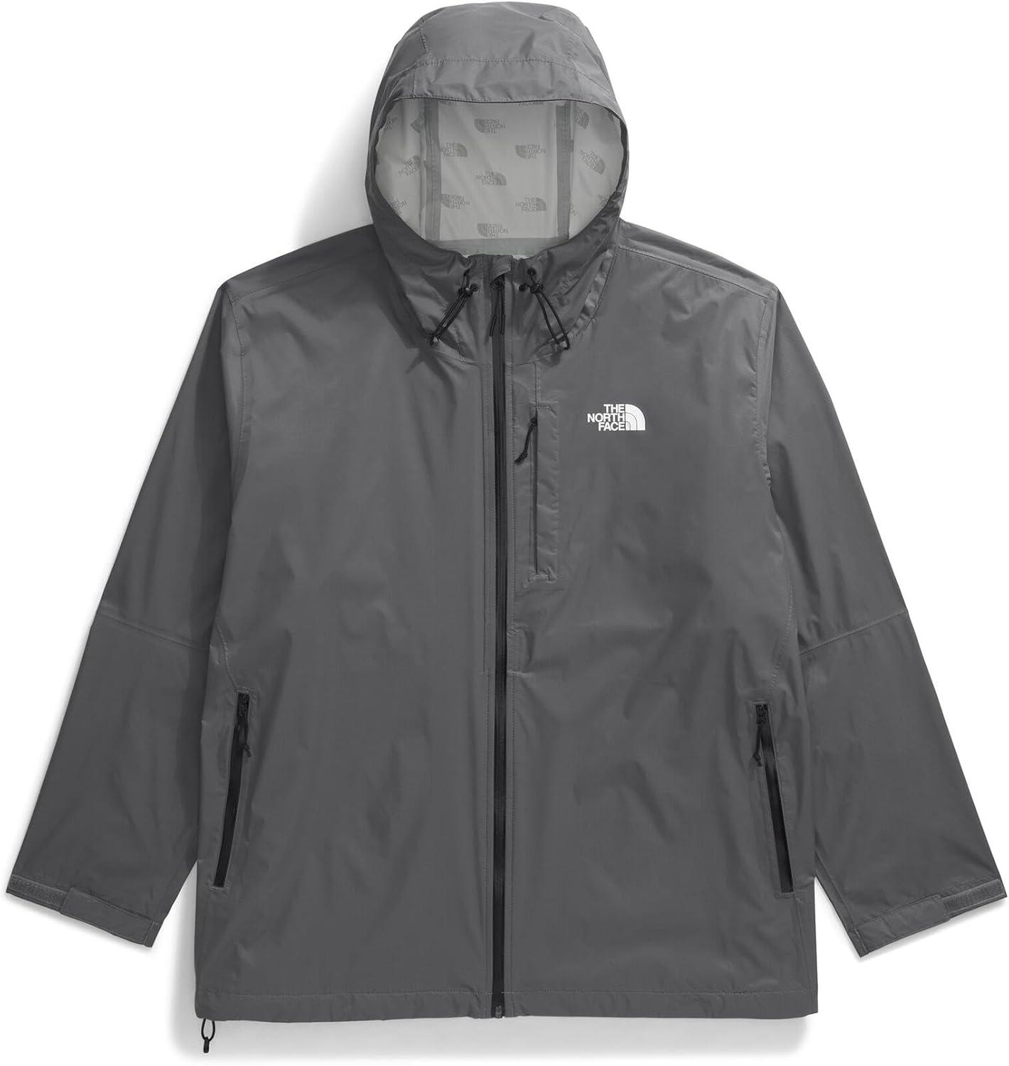 imageTHE NORTH FACE Womens Venture 2 Waterproof Hooded Rain Jacket Raincoat With Breathable Dryvent 25l Fabric PitzipsSmoked Pearl