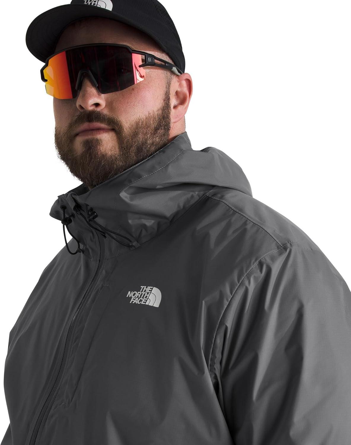 imageTHE NORTH FACE Womens Venture 2 Waterproof Hooded Rain Jacket Raincoat With Breathable Dryvent 25l Fabric PitzipsSmoked Pearl