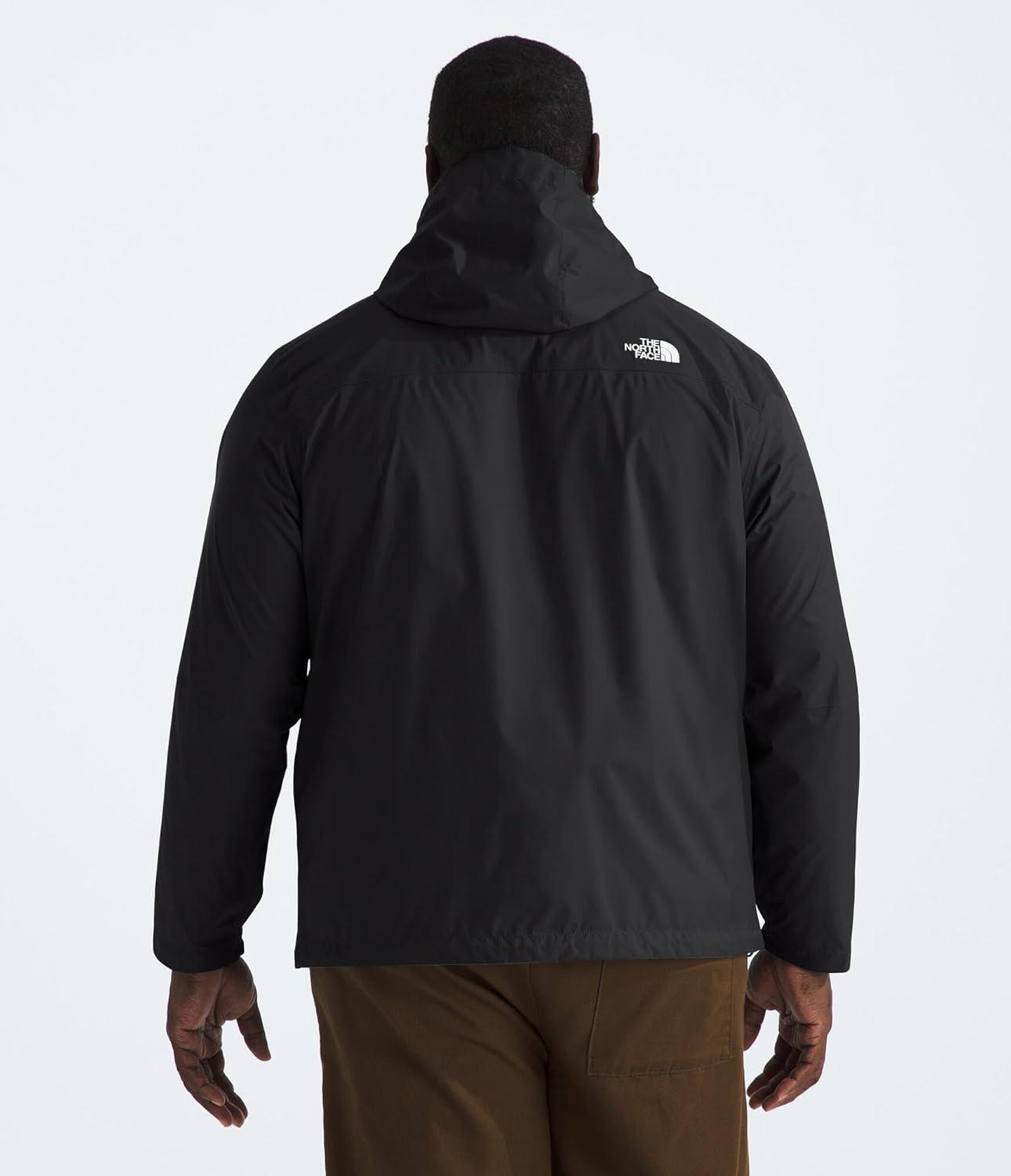 imageTHE NORTH FACE Womens Venture 2 Waterproof Hooded Rain Jacket Raincoat With Breathable Dryvent 25l Fabric PitzipsTnf Blacknpf