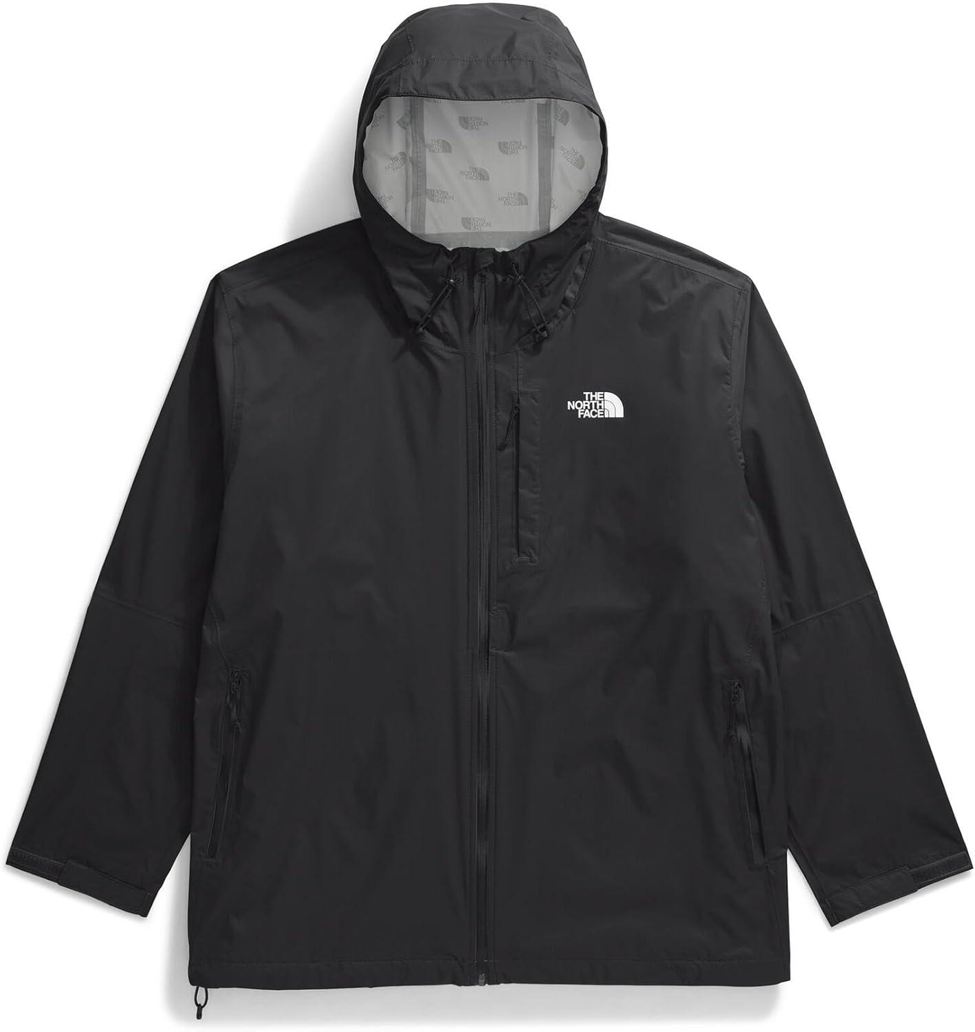 imageTHE NORTH FACE Womens Venture 2 Waterproof Hooded Rain Jacket Raincoat With Breathable Dryvent 25l Fabric PitzipsTnf Blacknpf